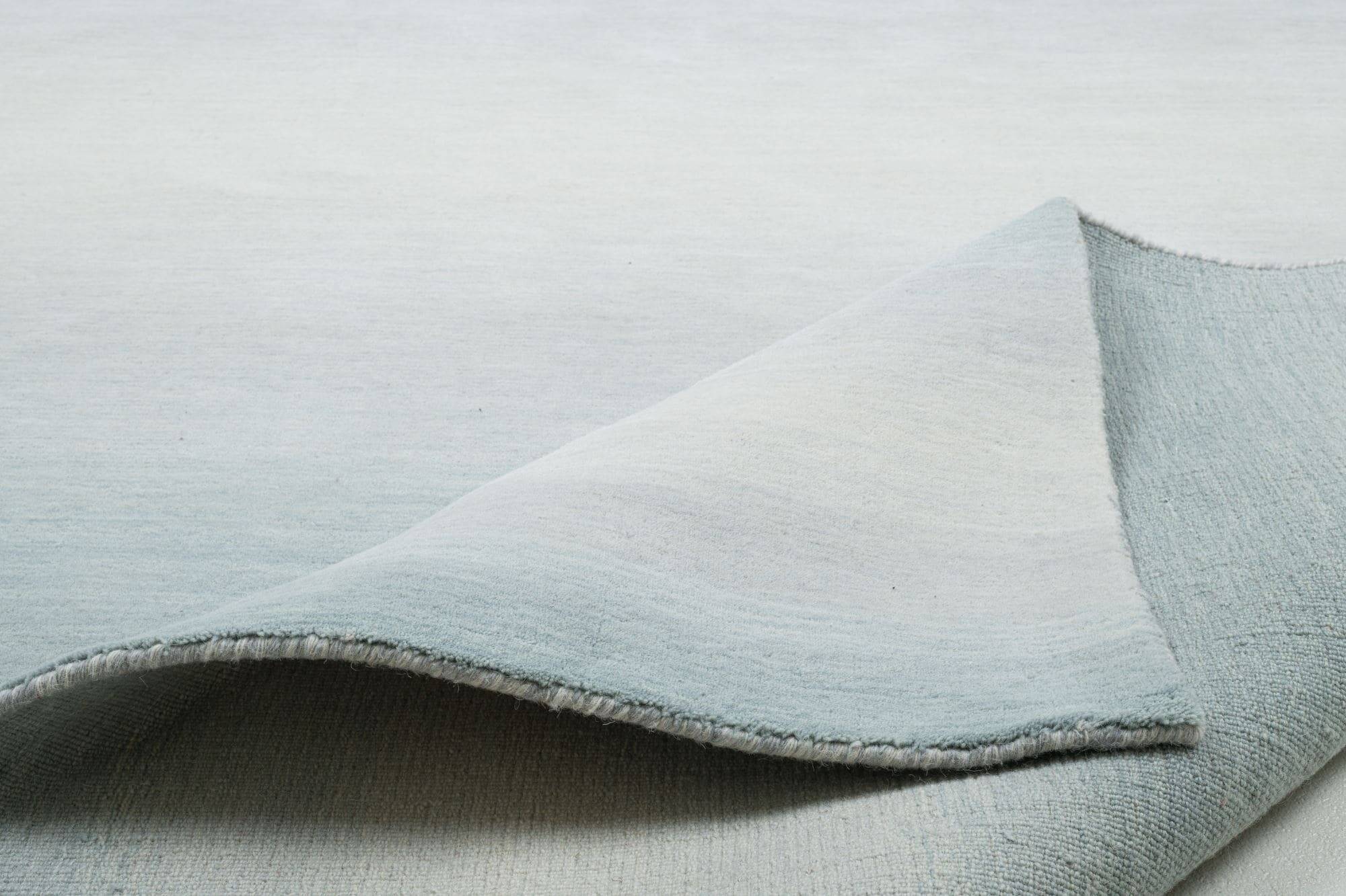 Teppich Modern 160x230cm Wanda handgewebt Schurwolle grau-türkis Teppich Modern 160x230cm Wanda handgewebt Schurwolle grau-türkis