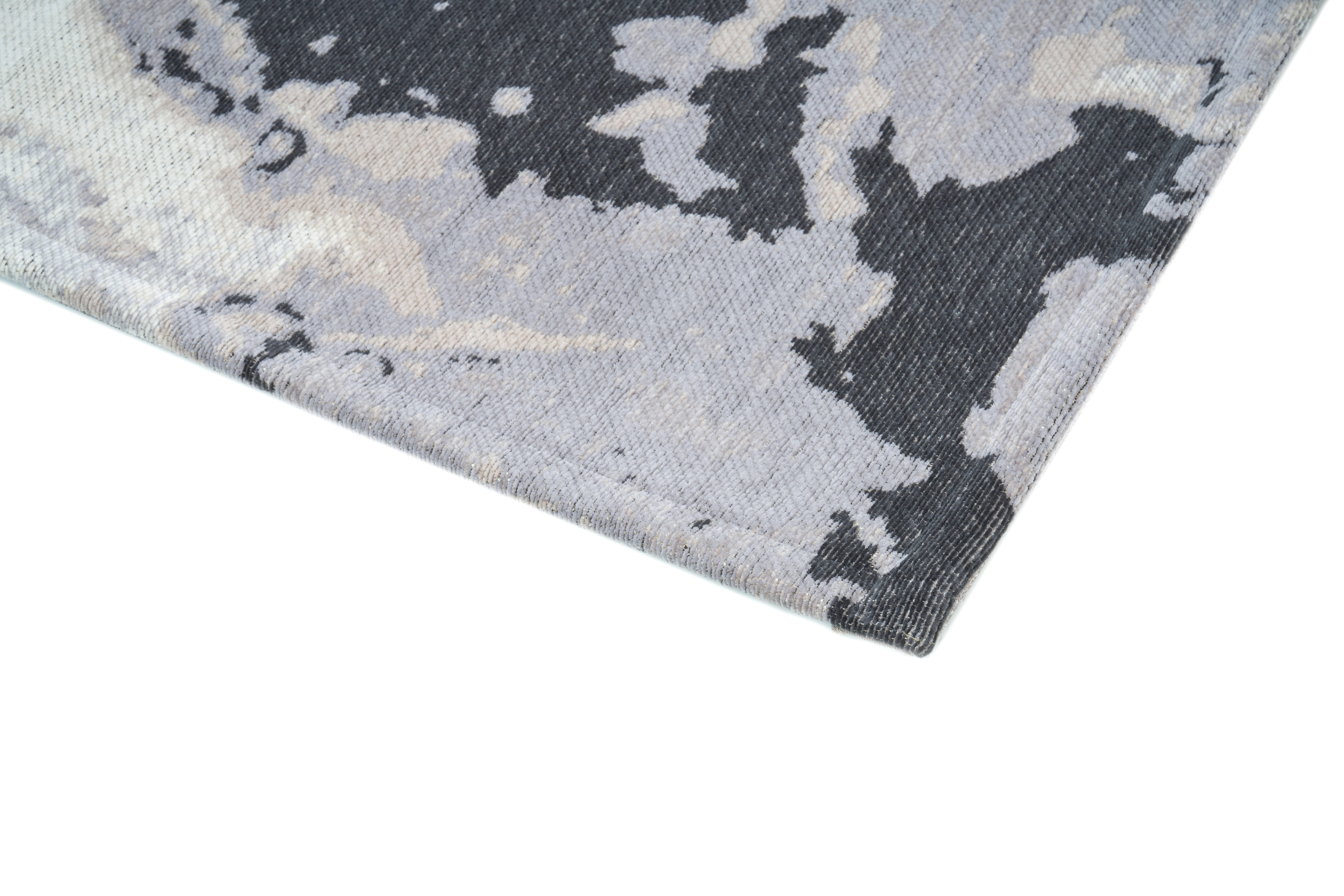 Moderner Teppich MARBLE GRAY - Waschbarer Teppich