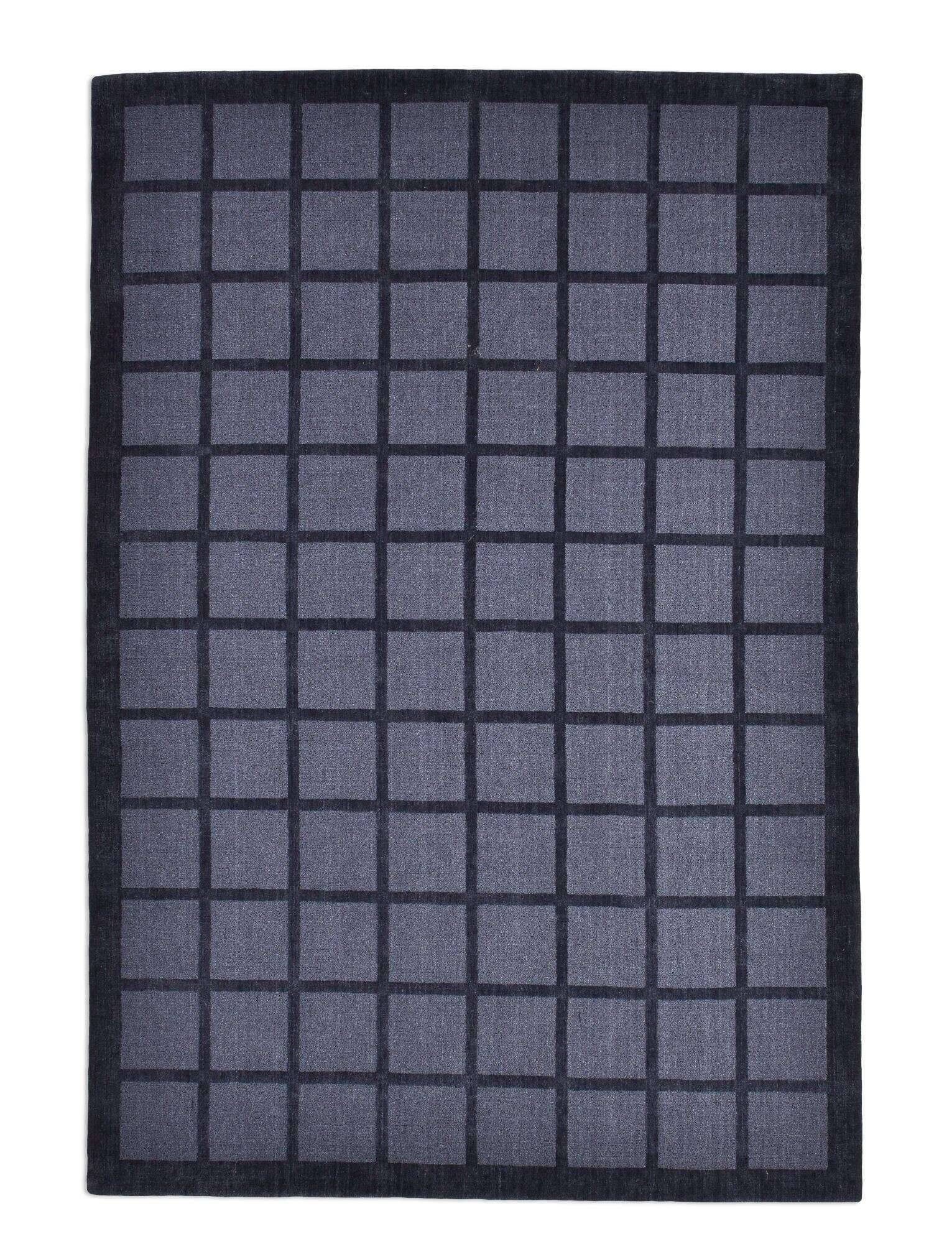teimur_zo-2584-18_650_grey_412899_1 Trend Teppich Taimur 160x230cm Handgearbeitet Schurwolle blau