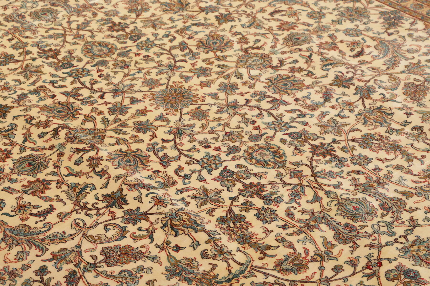 00005RSN370374 Teppich Kashmir Seide 24/24 Knüpfung 242x337 cm