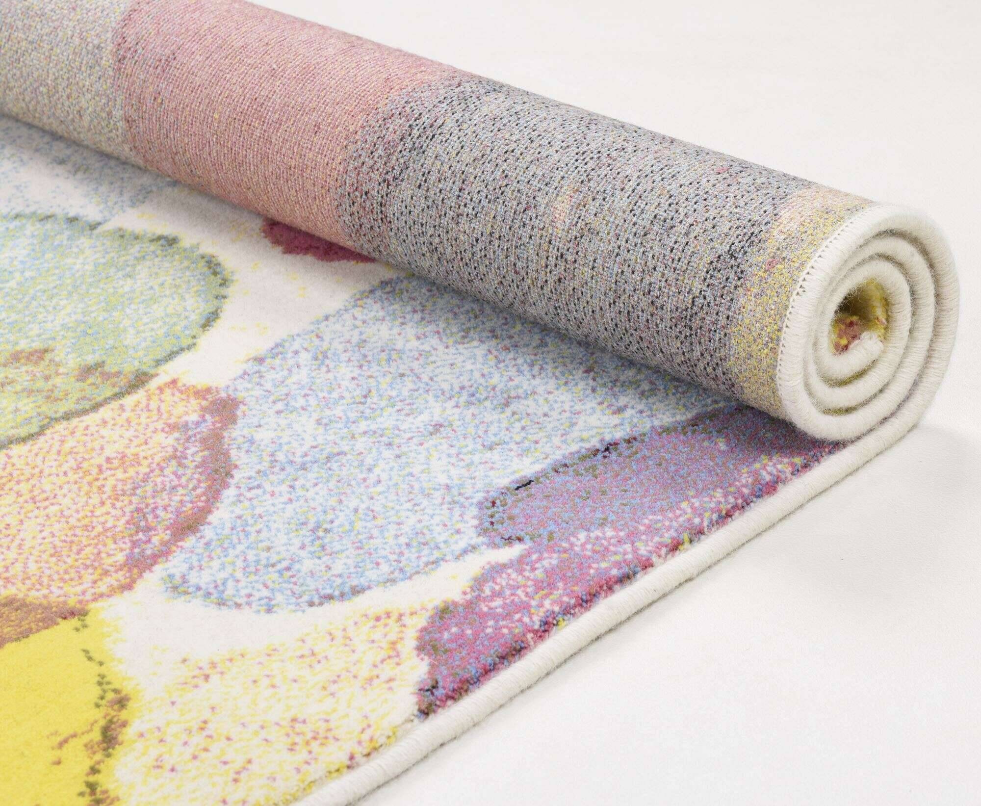 GALERIE_616_800MULTICOLOR_415565_11 Design Teppich Galerie 616 Schurwolle Naturteppich