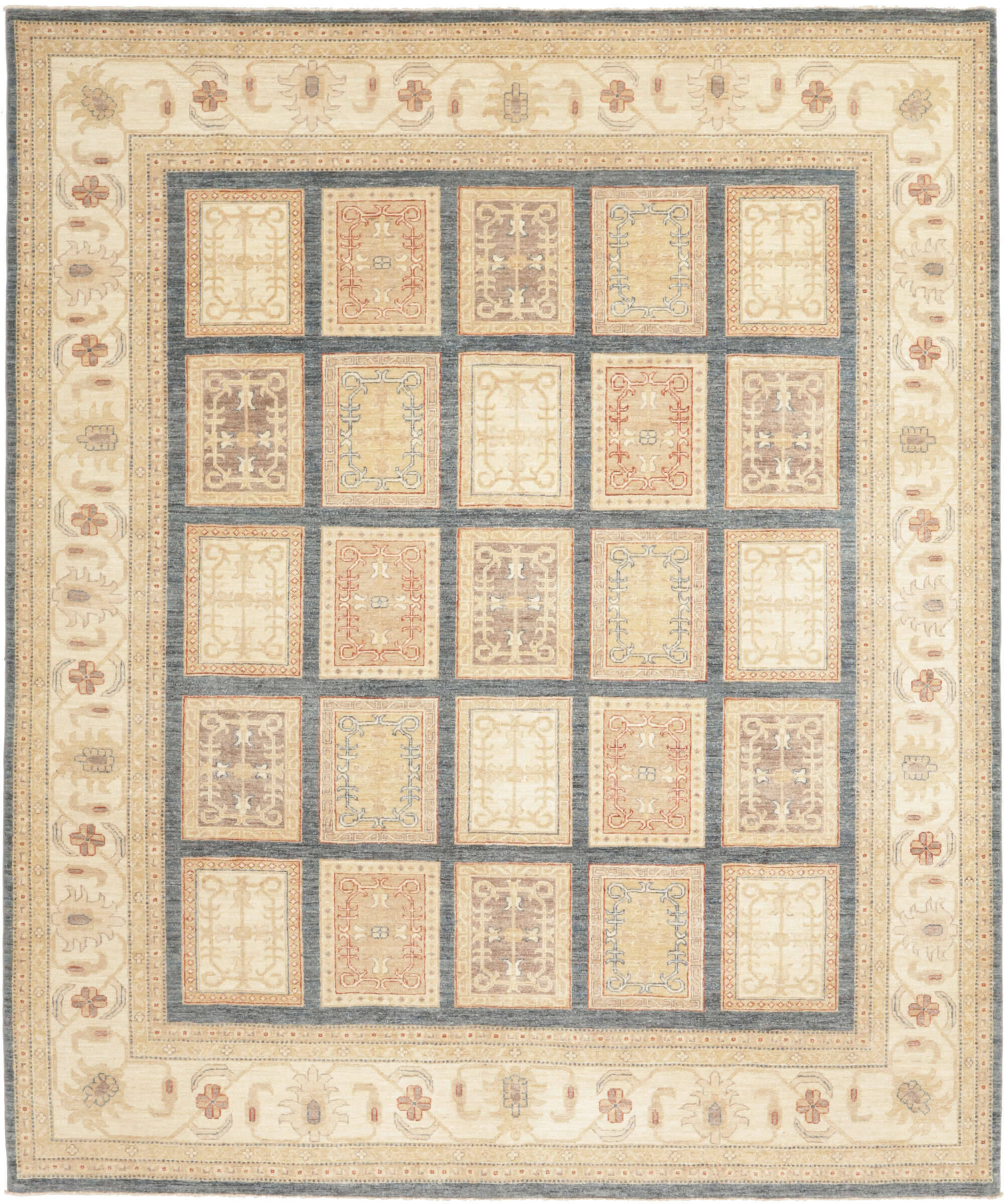 RSN330809-00001 Teppich Ziegler 263 x 309 cm Orientteppich beige Handgeknüpft Schurwolle