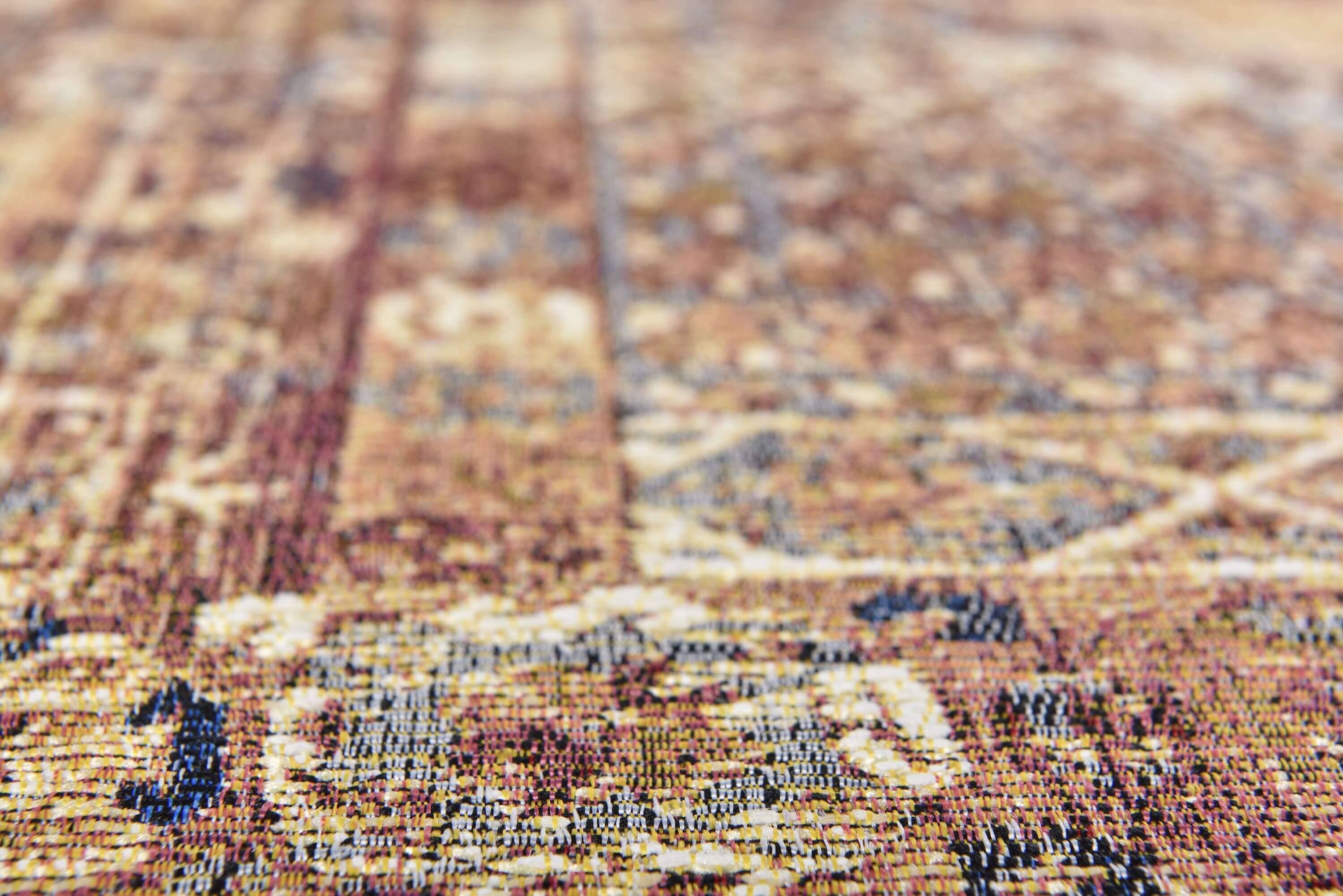 FunkyOutdoor_OrientTwo_440rust_426439_3 Tom Tailor FUNKY IN- OUTDOOR Orient Two Teppich Flachgewebe