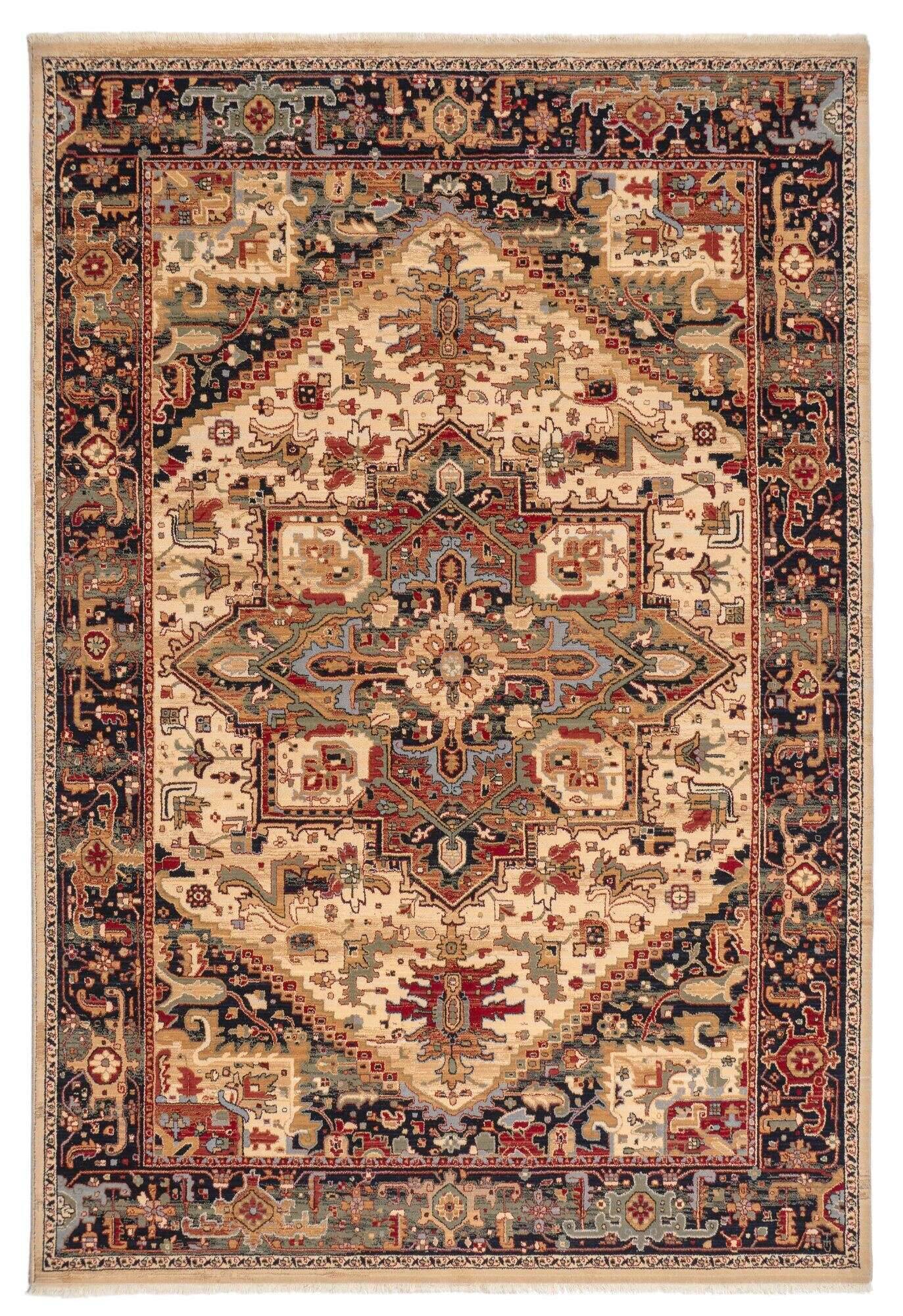 Saharna_2886_550_beige_423915_1 Teppich Saharna 2886 Webteppich aus reiner Wolle