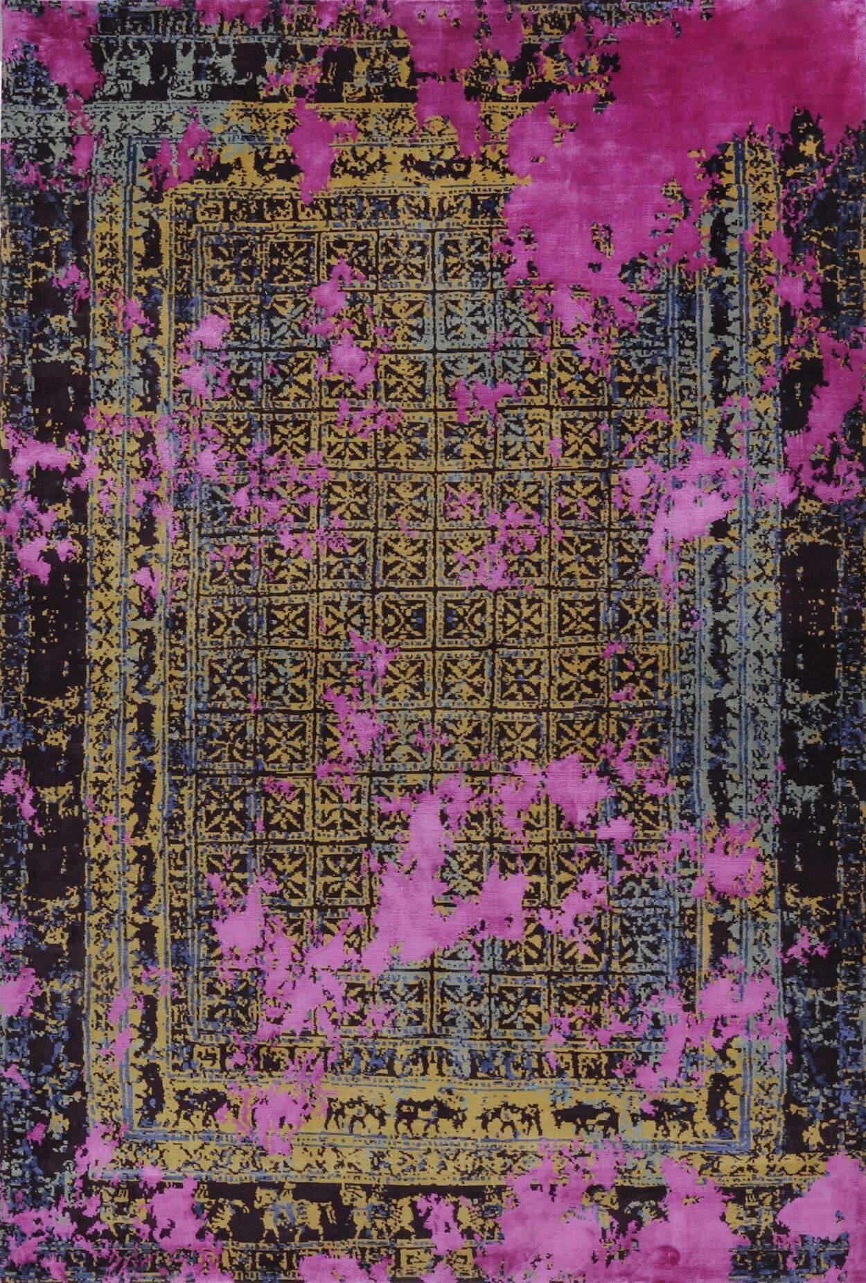 JabuSilk60_CX3257_X483_405027_1 Nepal Teppich Handgeknüpft in Nepal Jabu-Silk 60 CX3257