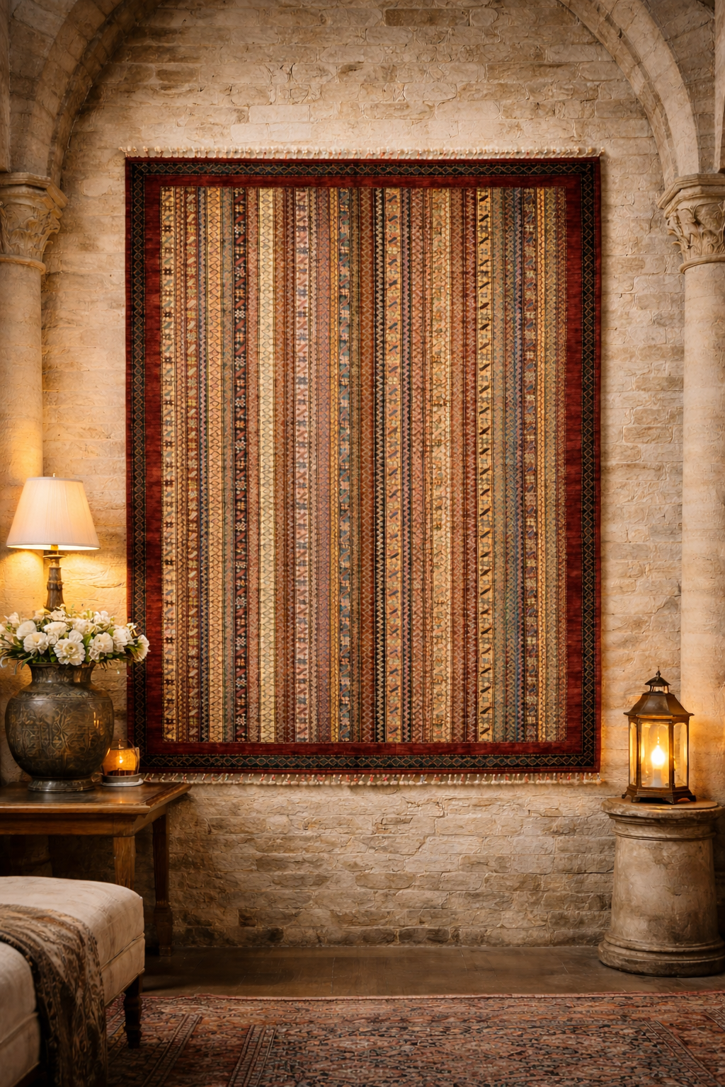 Moharamat Orientteppich Handgeknüpft 167x244 cm Schurwolle