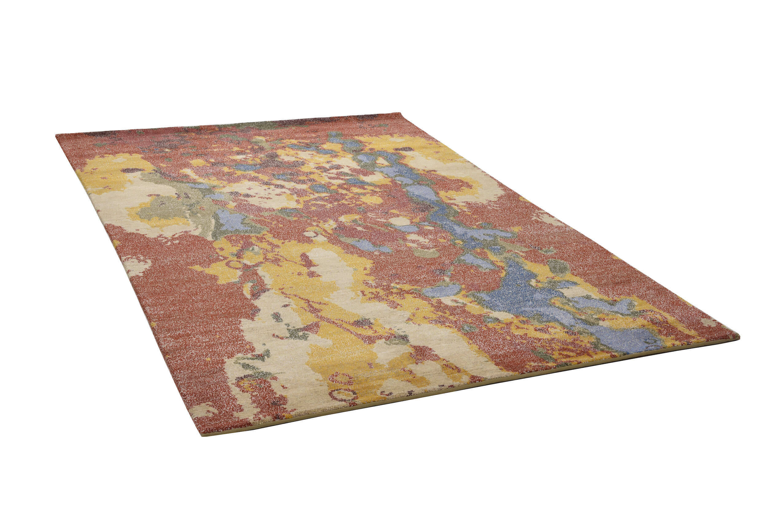 FineNature_C3856_800multicolor_412478_2 Fine Nature Design Teppich C3856 Nepal Wunschmaß