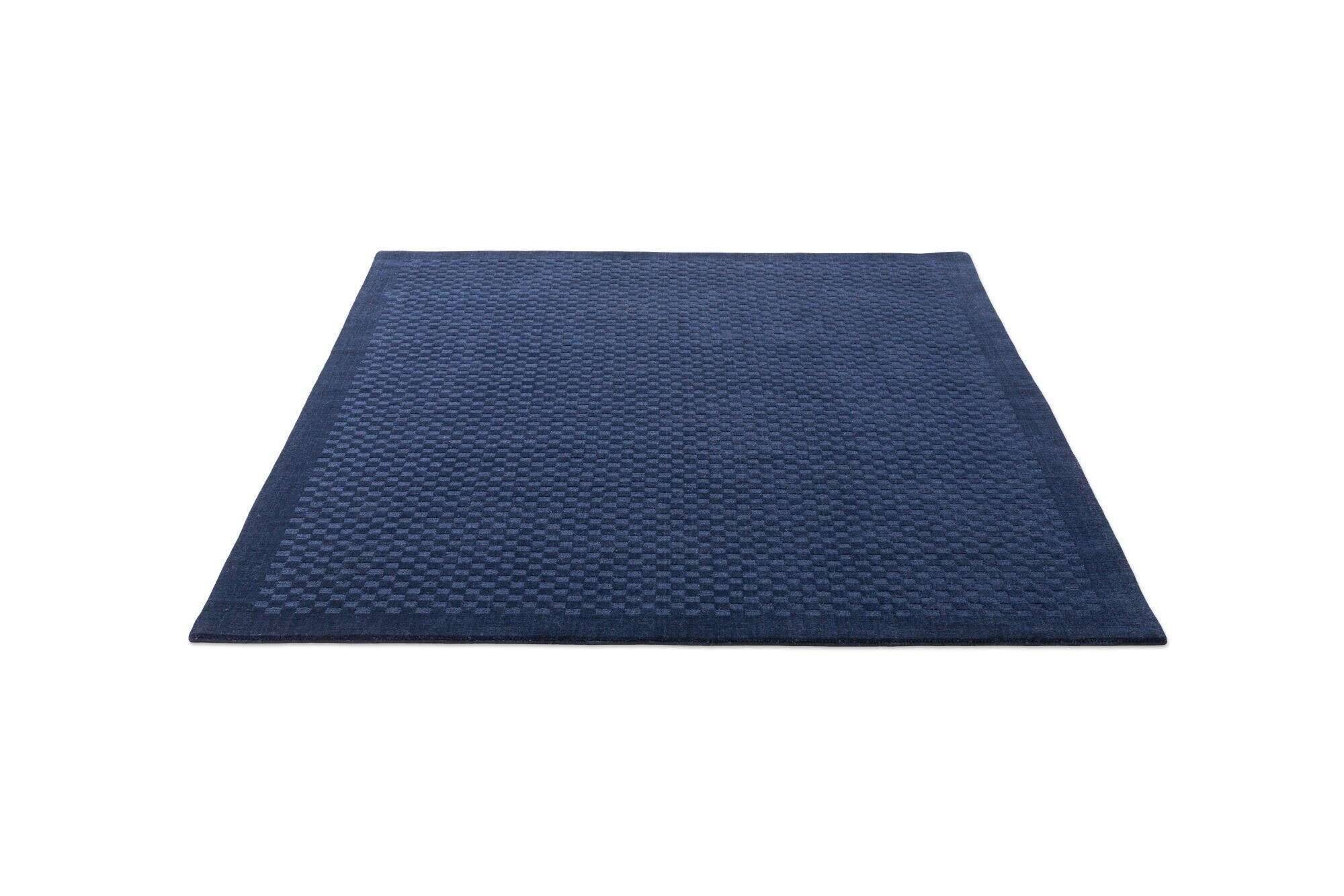 teimur_zo-2568-18_700blue_412906_22 Design Teppich Taimur 160x230cm Handgearbeitet Schurwolle blau