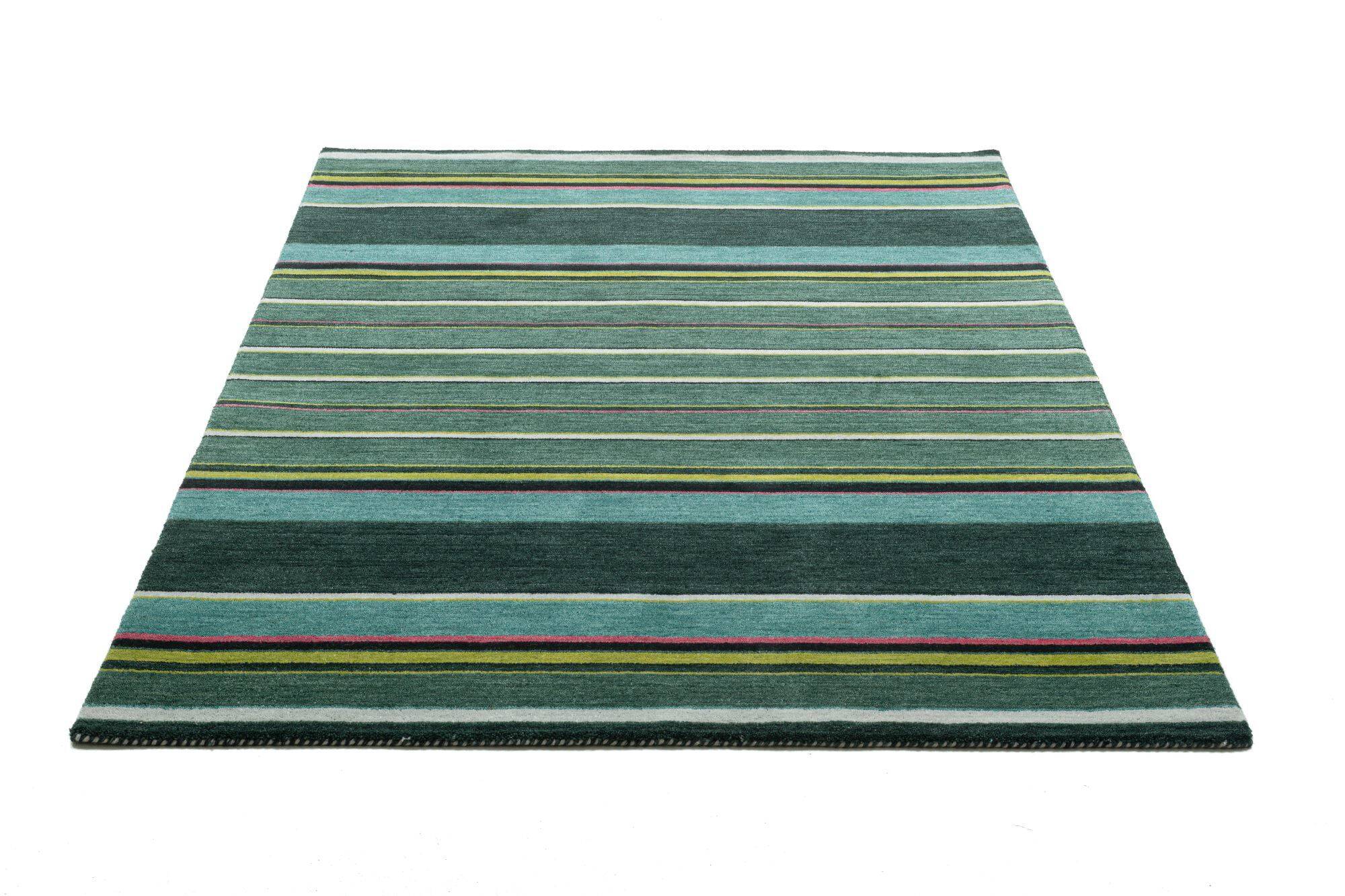 Handgewebter Teppich Haltu Super Noir Schurwolle 160x230cm Handgewebter Teppich Haltu Super Noir Schurwolle 160x230cm