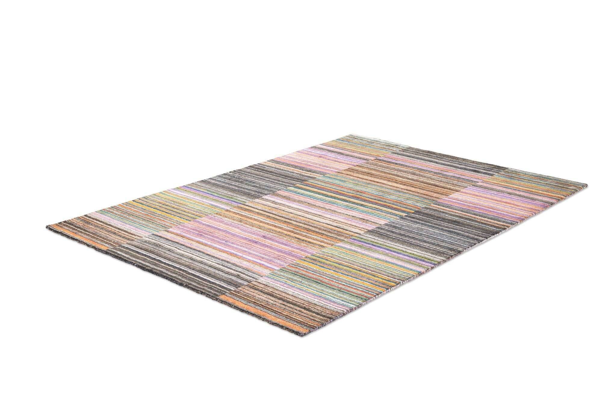 nevadaviscose_zo-2516-18_633taupemulti_412982_2 Teppich Modern Nevada Viscose Handgewebt 160x230cm bunt