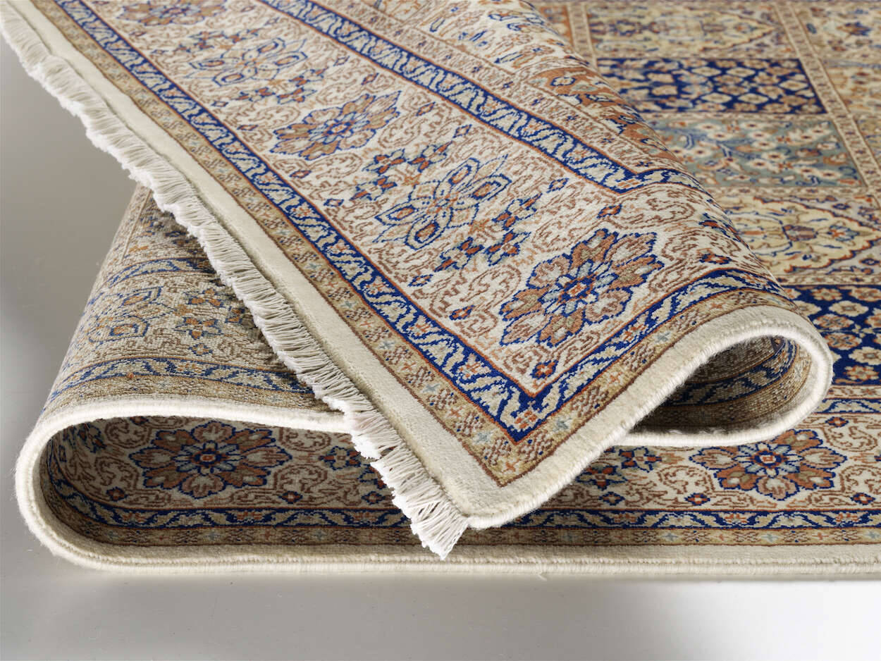 AM030-907-4 OCI Amravati Orient Teppich Handgeknüpft beige