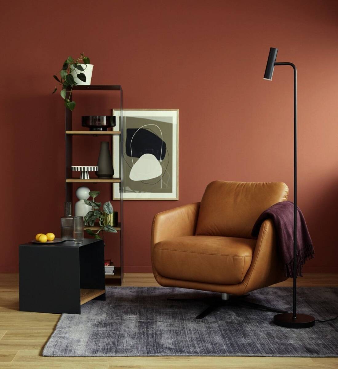 Vintage Teppich Uni Alessa 6023-200 anthrazit Wunschmaß Vintage Teppich Uni Alessa 6023-200 anthrazit Wunschmaß