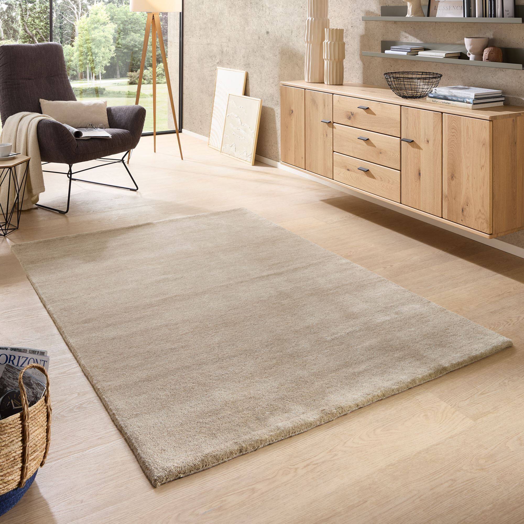 Natur Pur Teppich Nomad unbehandelte Schurwolle