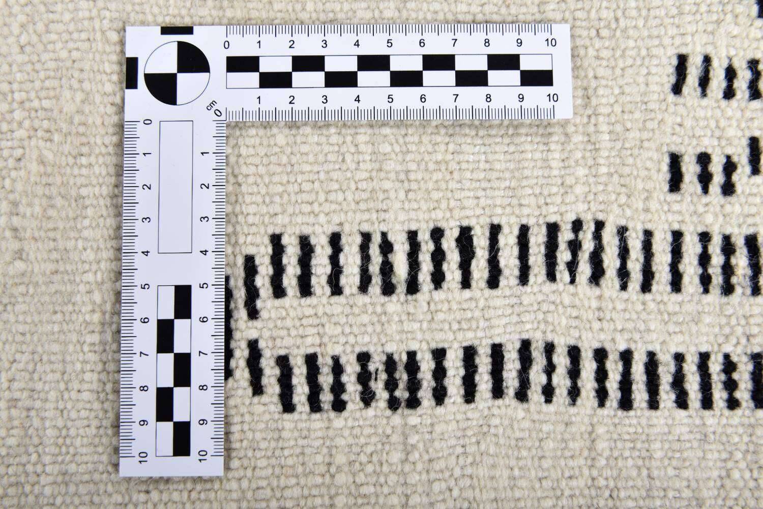 BenniUrein_2008_997Blanc_426558_6 Berber Teppich Beni Ourain 120x200cm Schafwolle