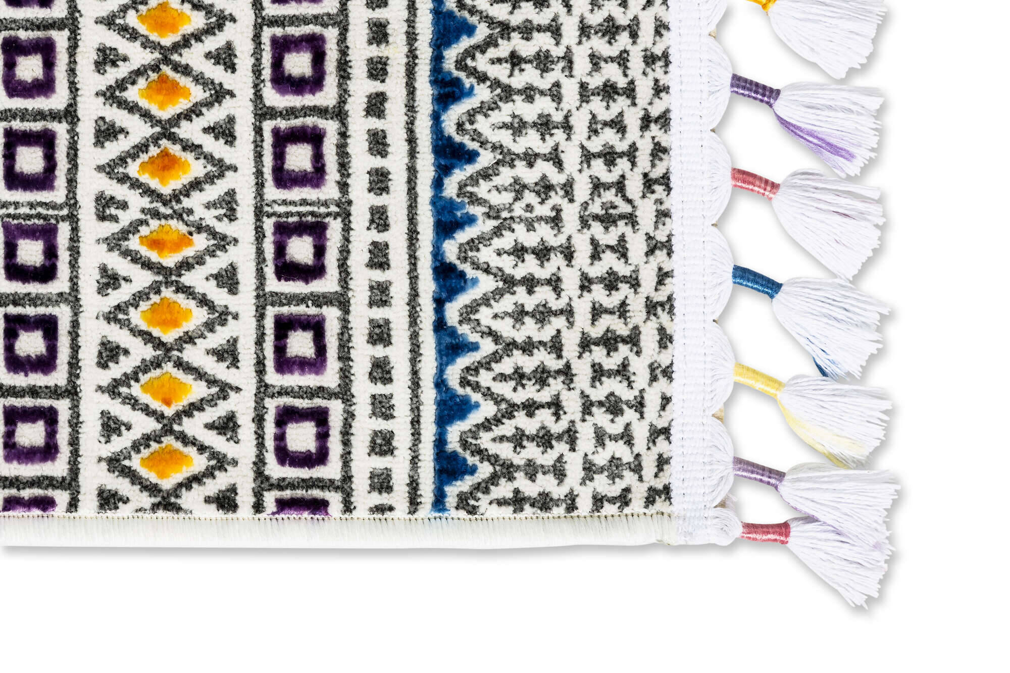 6681_222_099_Jesi_Ecke Teppich Modern Teppich Jesi 6681-222-099 Boho Designteppich