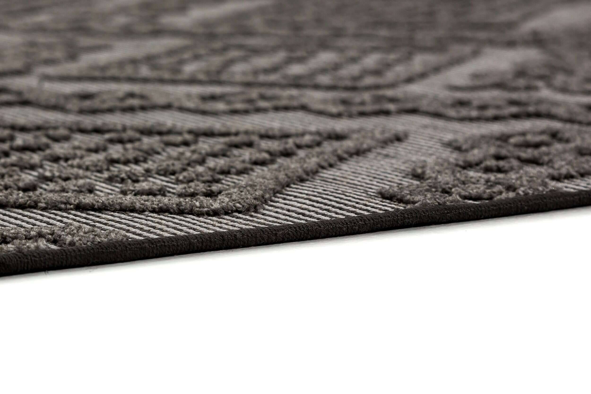 693bffa6-b61b-5981-aaa4-a41cb993258b Spring 6302-211-004 In- und Outdoor Flachgewebe Teppich Modern Grau