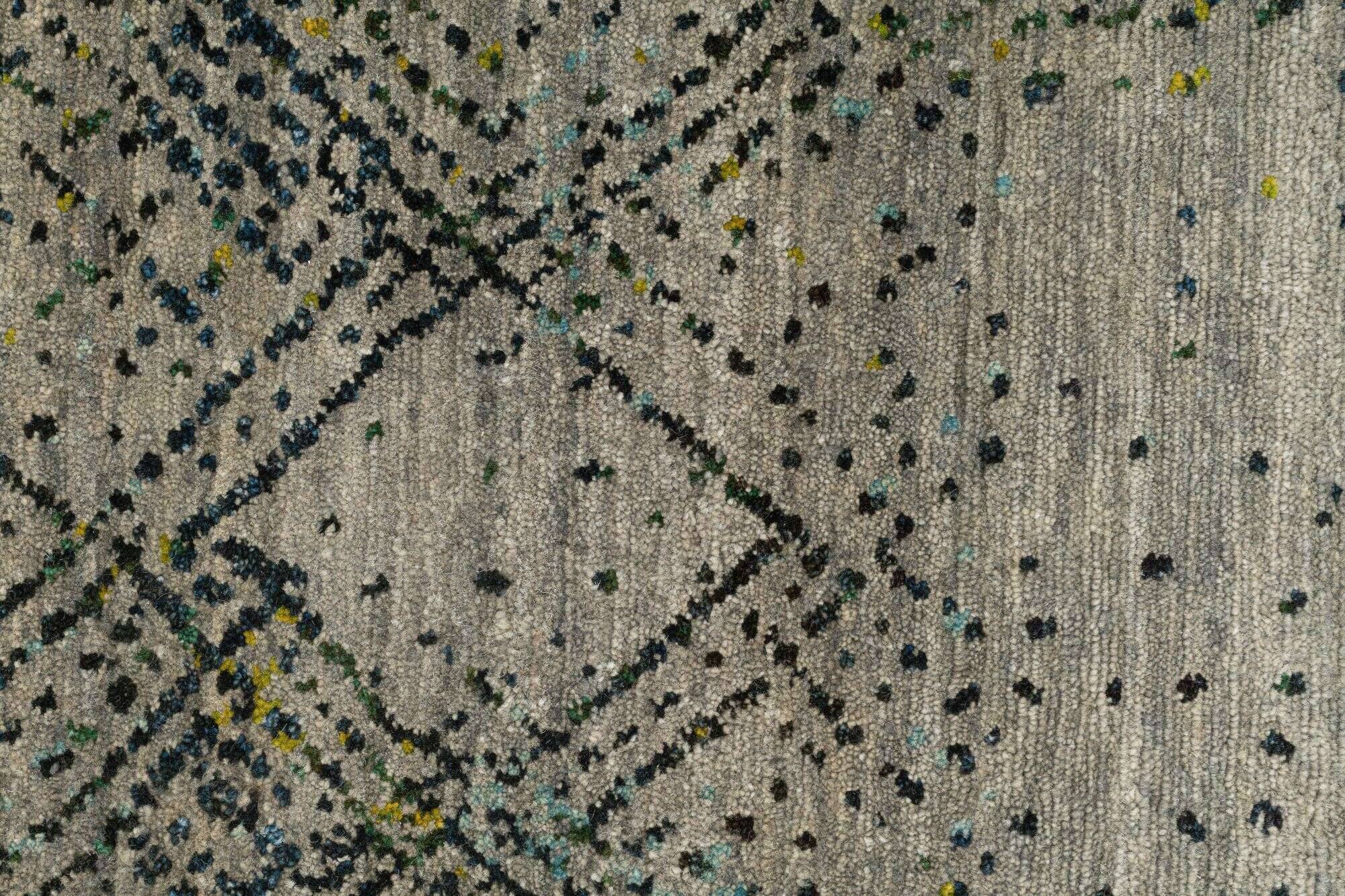 mugu100_c2952_651grey_402063_3 Nepal Teppich Mugu 100 Wolle Schurwolle Design Modern 242x306cm