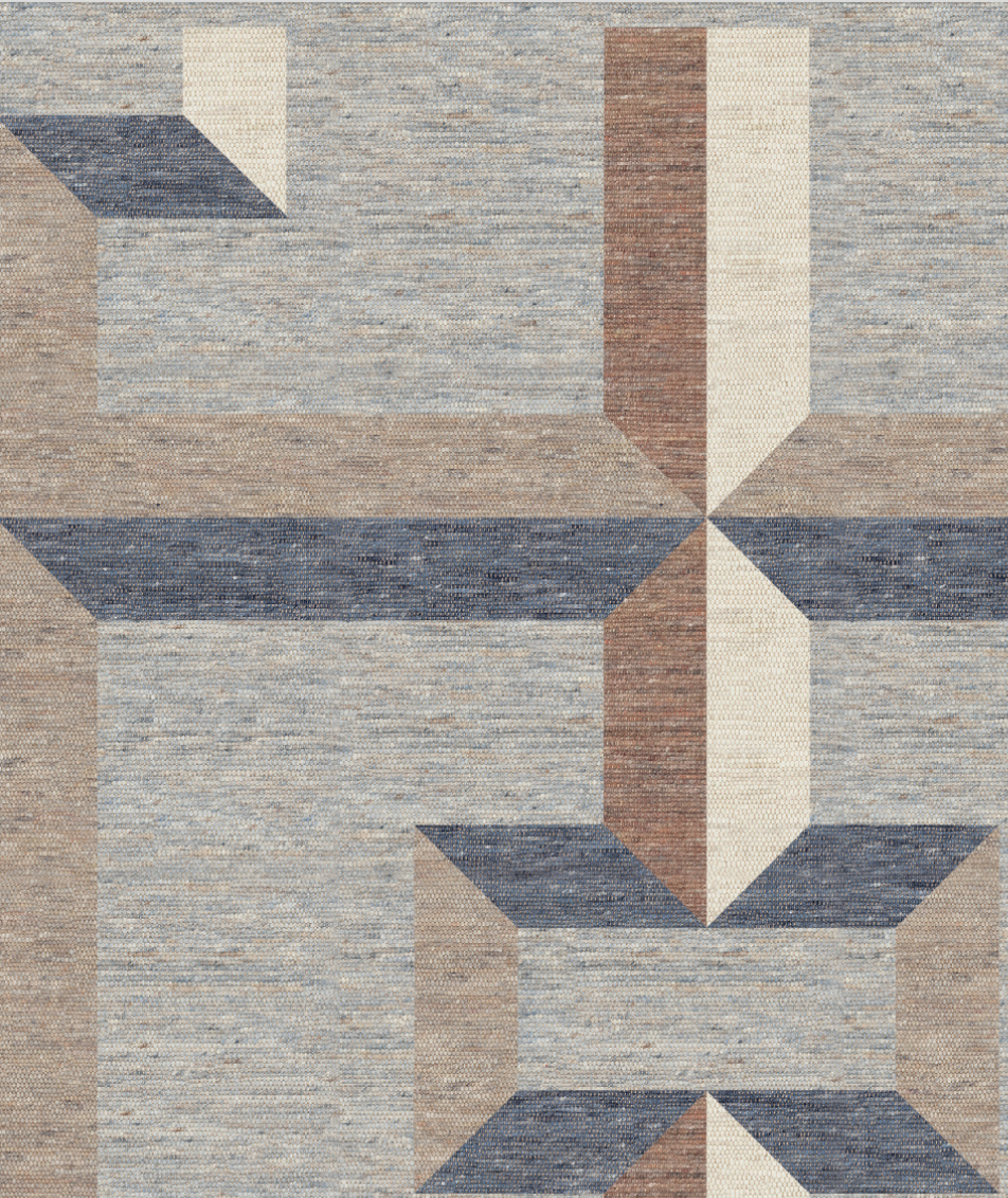Paulig Teppich Woven Art Design 101-52 Handweb Teppich