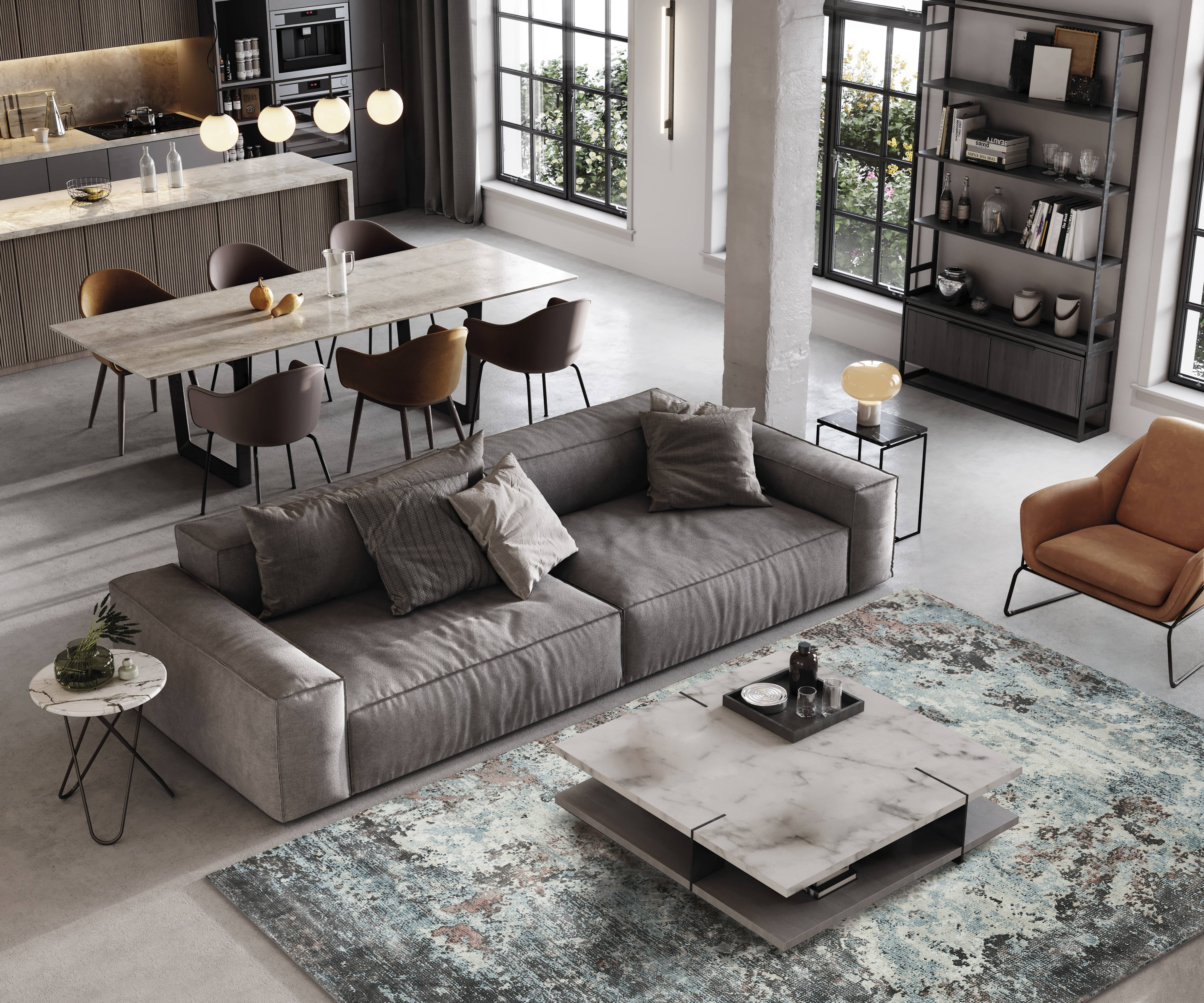 Vintage Teppich SINTRA TEAL PEACH Vintage Teppich SINTRA TEAL PEACH