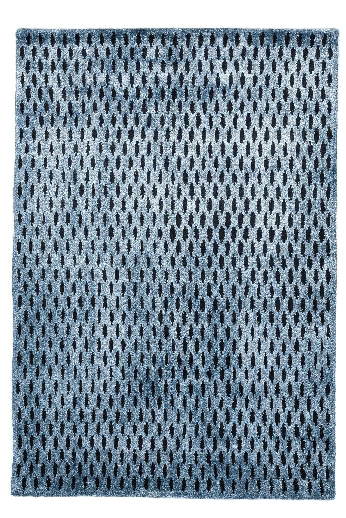 bali_zo-1472-16_701blue_405338_1 Design Teppich Bali Bamboo Silk 160x230cm Viskose blau