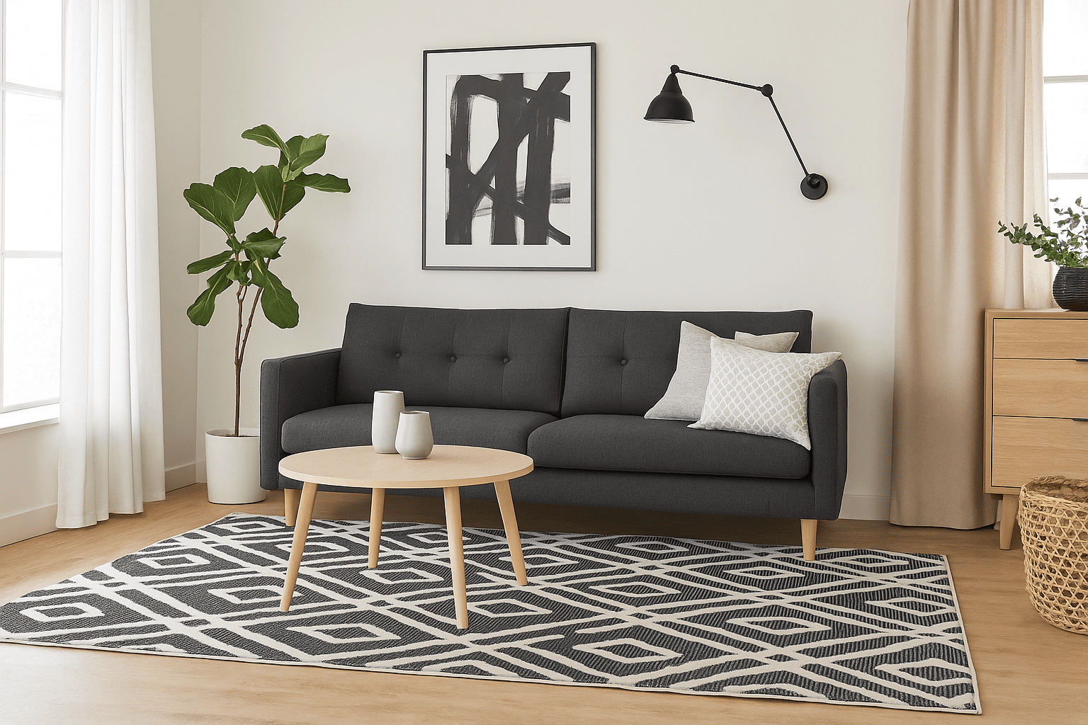 In- und Outdoor Teppich Serina D.252 C.004 Ethno grau/weiß In- und Outdoor Teppich Serina D.252 C.004 Ethno grau/weiß