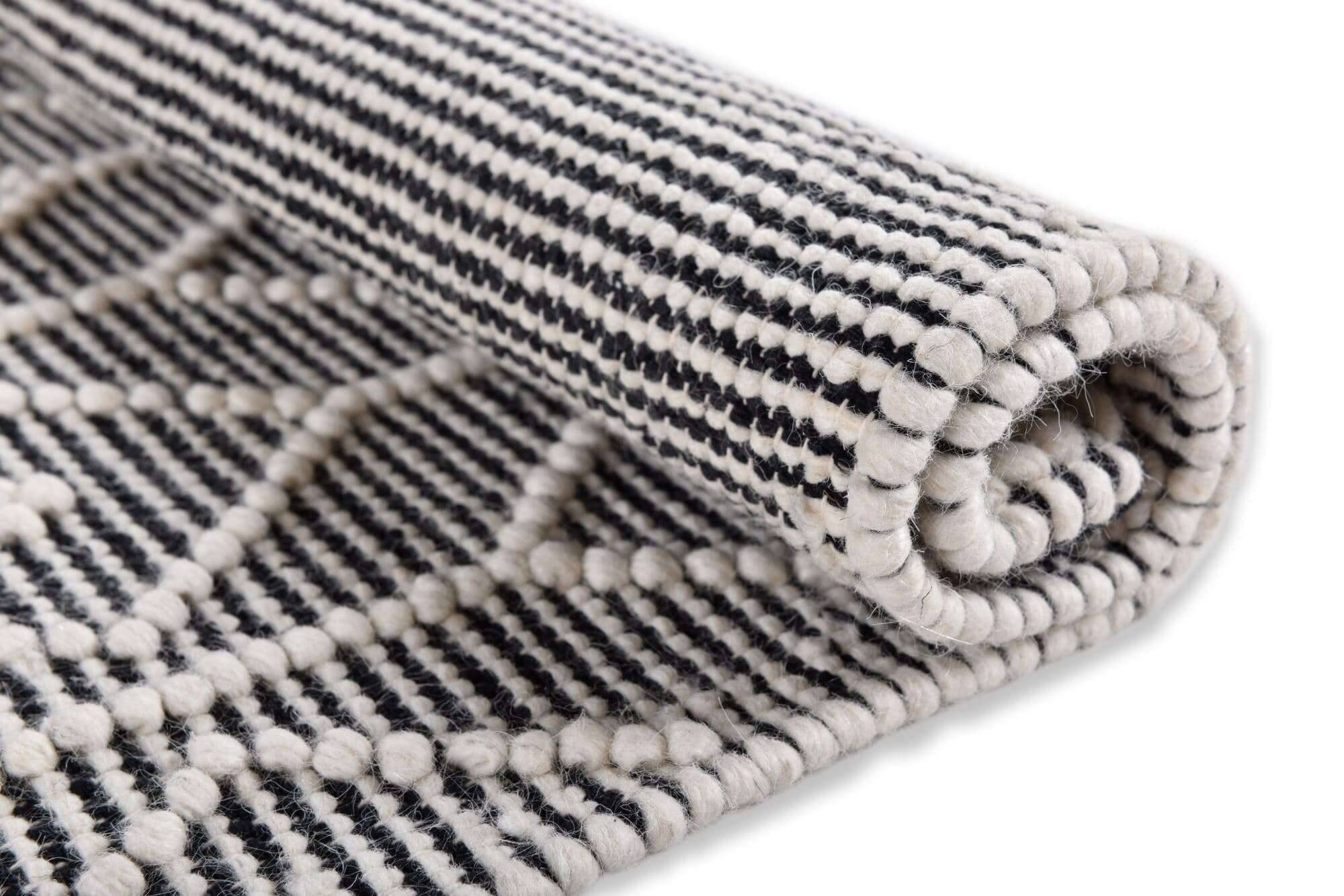 Macrame_two_650grey_426456_11 Tom Tailor Colored Macrame two Teppich Natur Wollteppiche