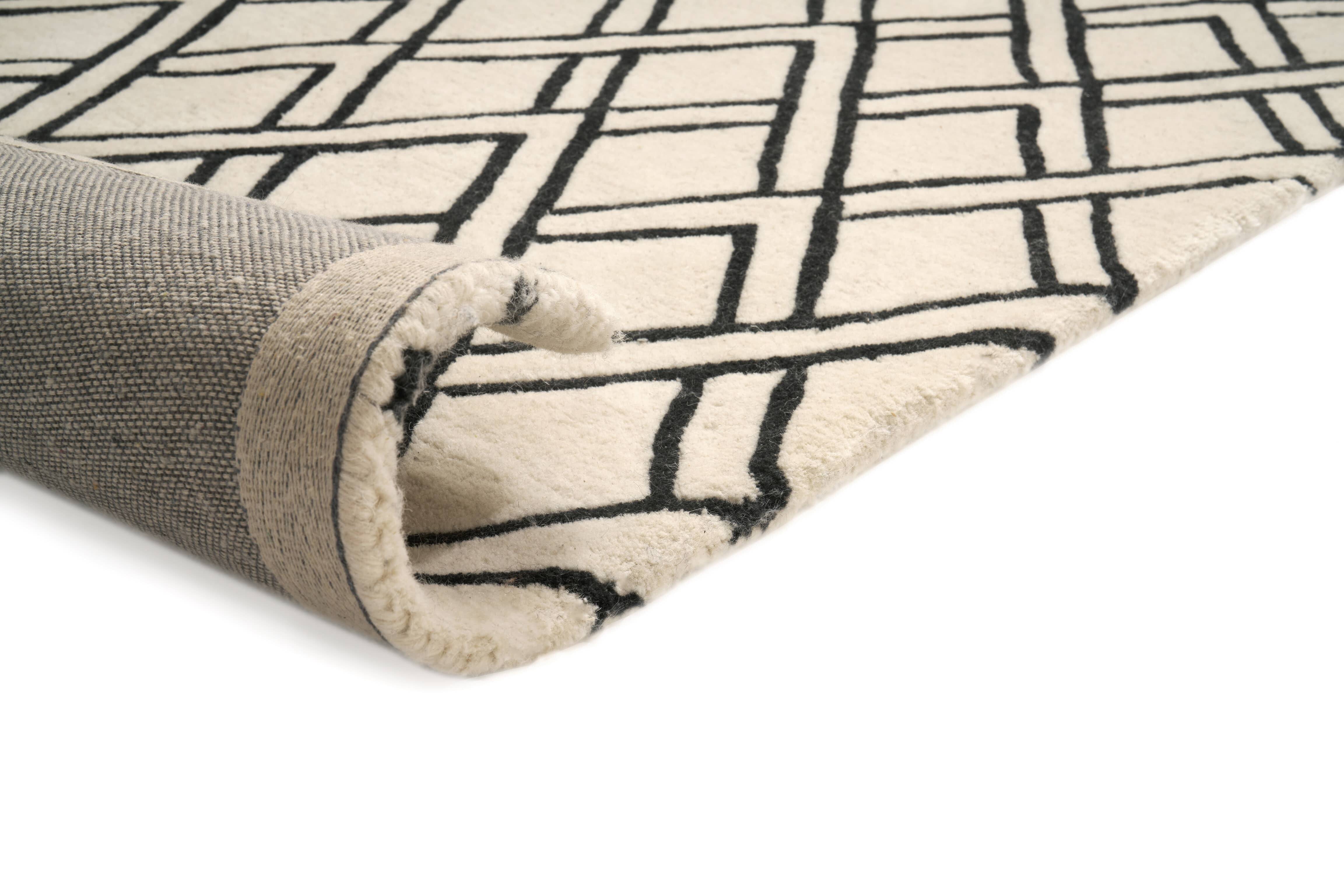 Moderner Teppich BROOKLYN BLACK Moderner Teppich BROOKLYN BLACK