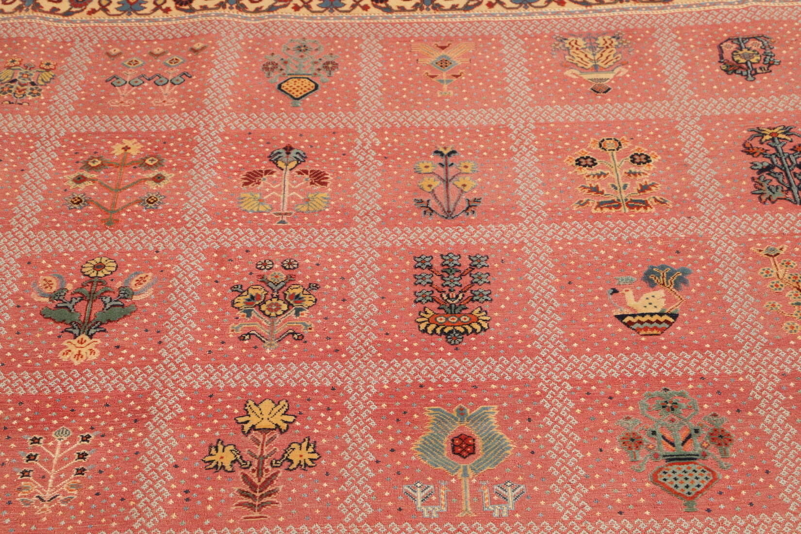 Teppich Nimbaft ca 253x308 cm Handgeknüpft Wolle Persien