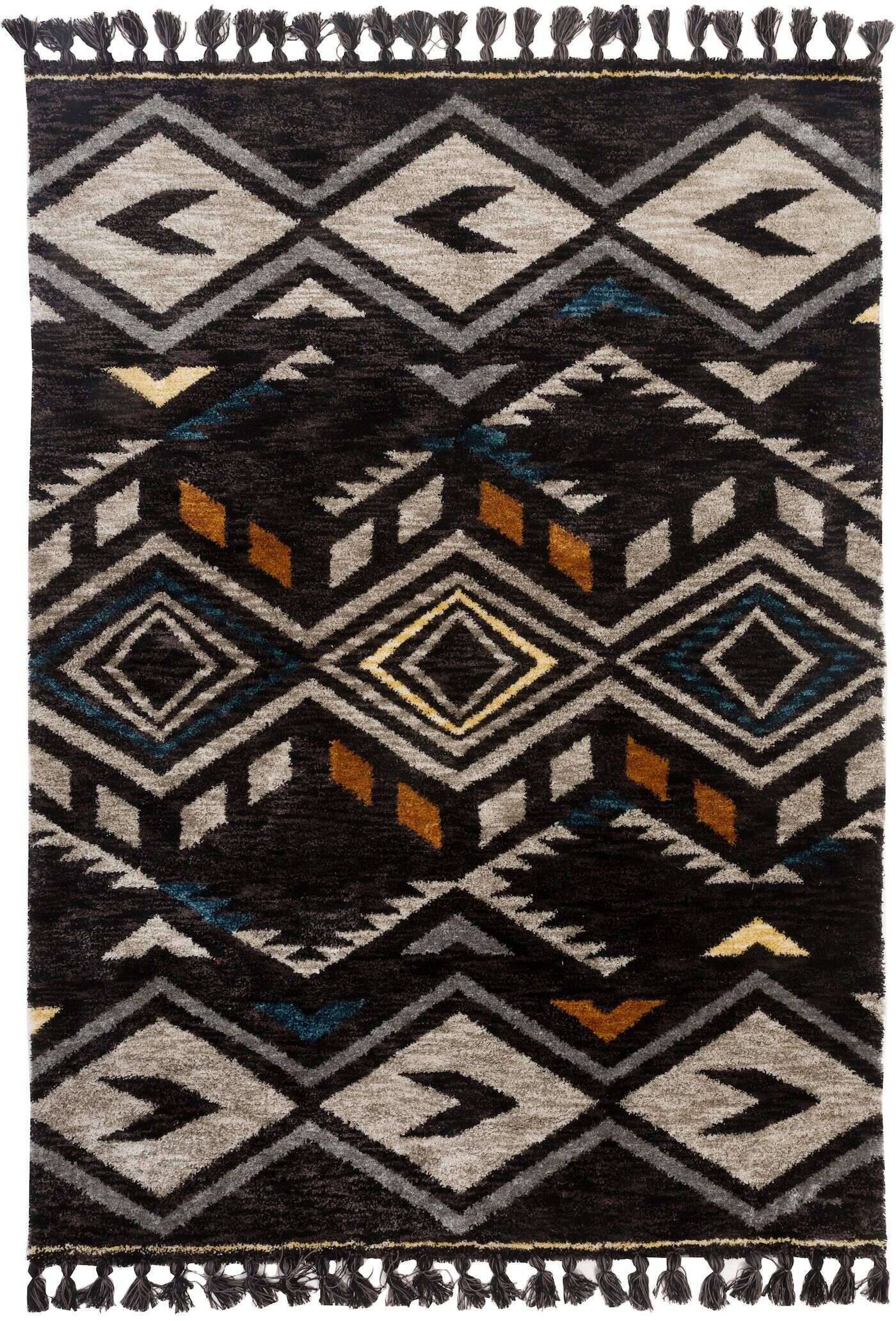 Vittoria_GF-014_610blackmulti_412042_1 Vittoria Gino Falcone Teppich Hochflor Kuschelteppich
