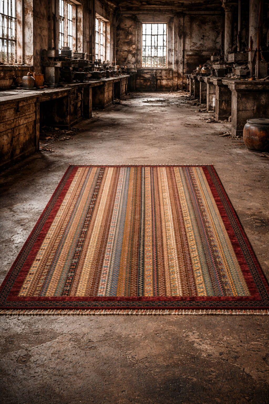 Moharamat Orientteppich Handgeknüpft 167x244 cm Schurwolle