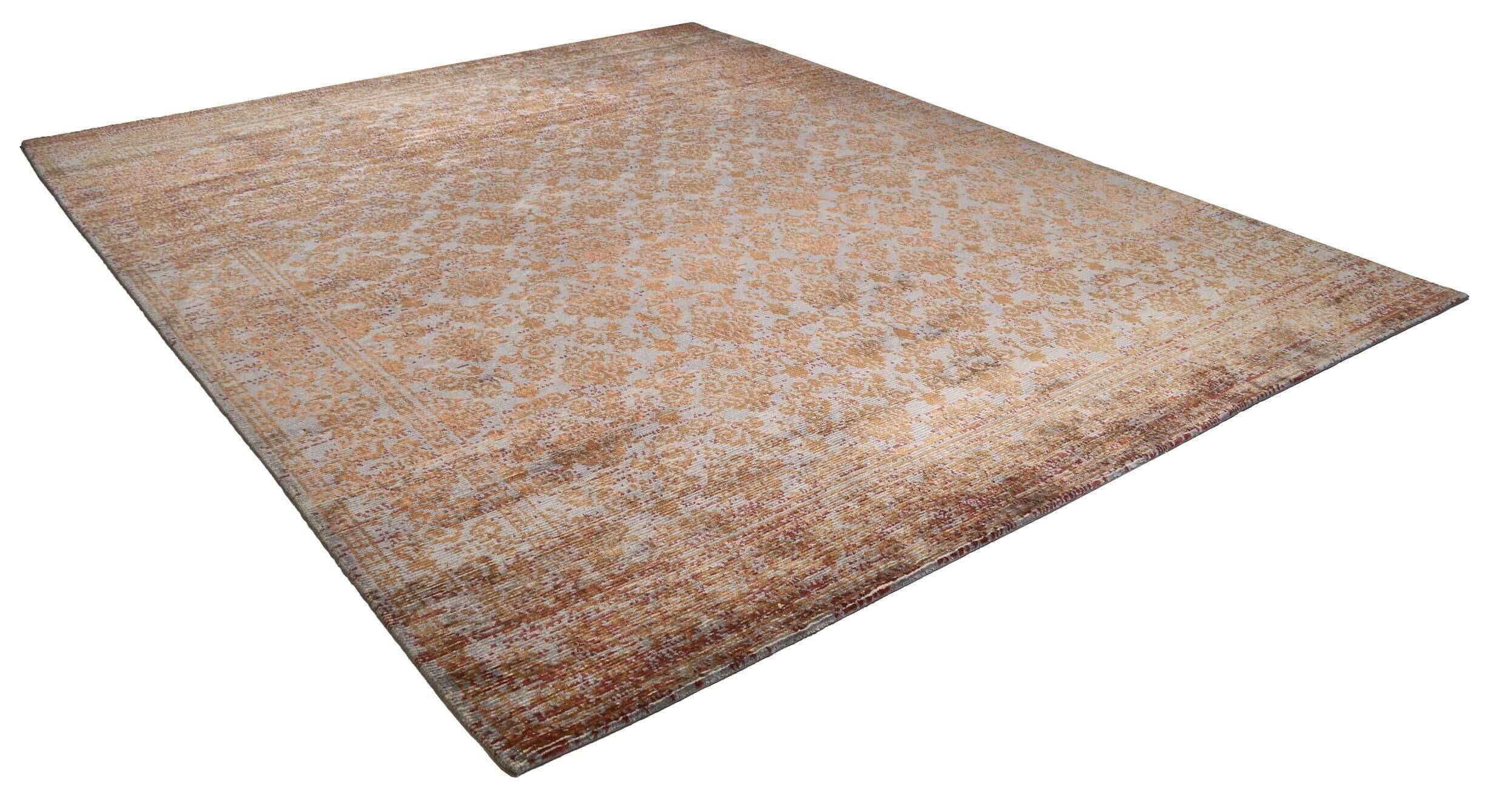 Ribeye_C1093_B48_60-Silk-40-Wool_2 Rib Eye Silk 60 Handgeknüpft in Nepal ca 170x240 cm Design C1093