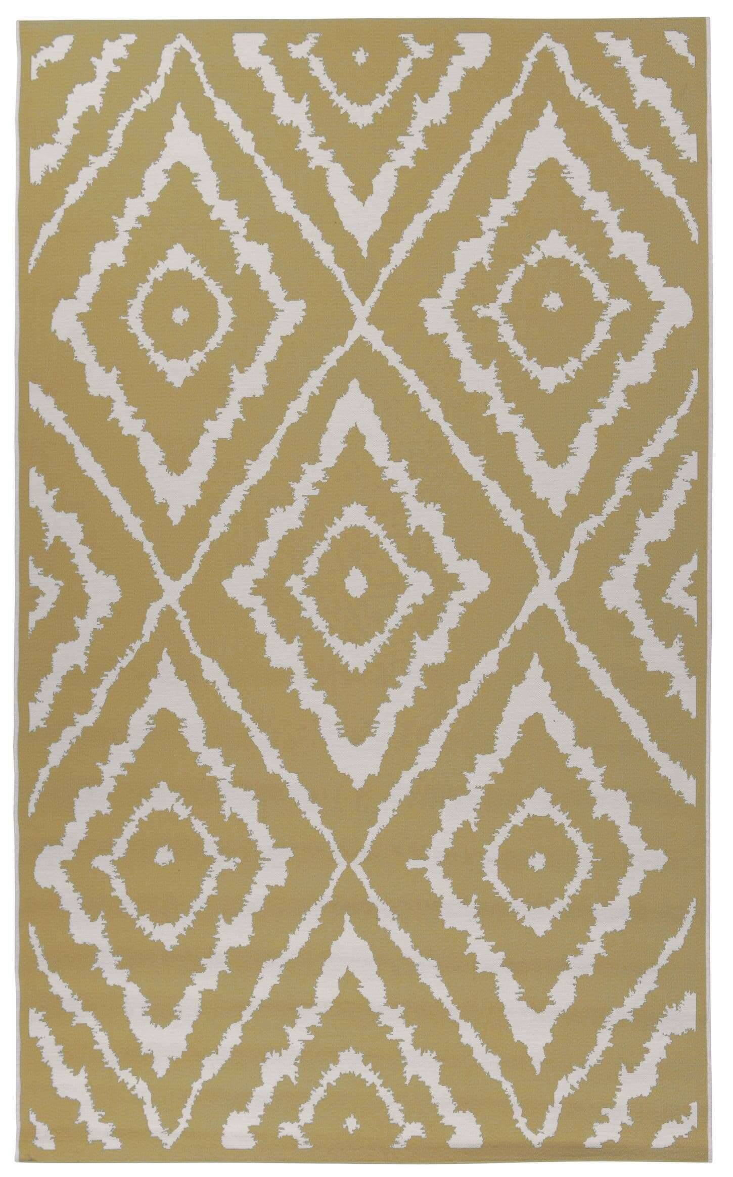 Garden_Pattern_850yellow_415464_1 Outdoor Teppich Garden Pattern 850 gelb Rautenmuster