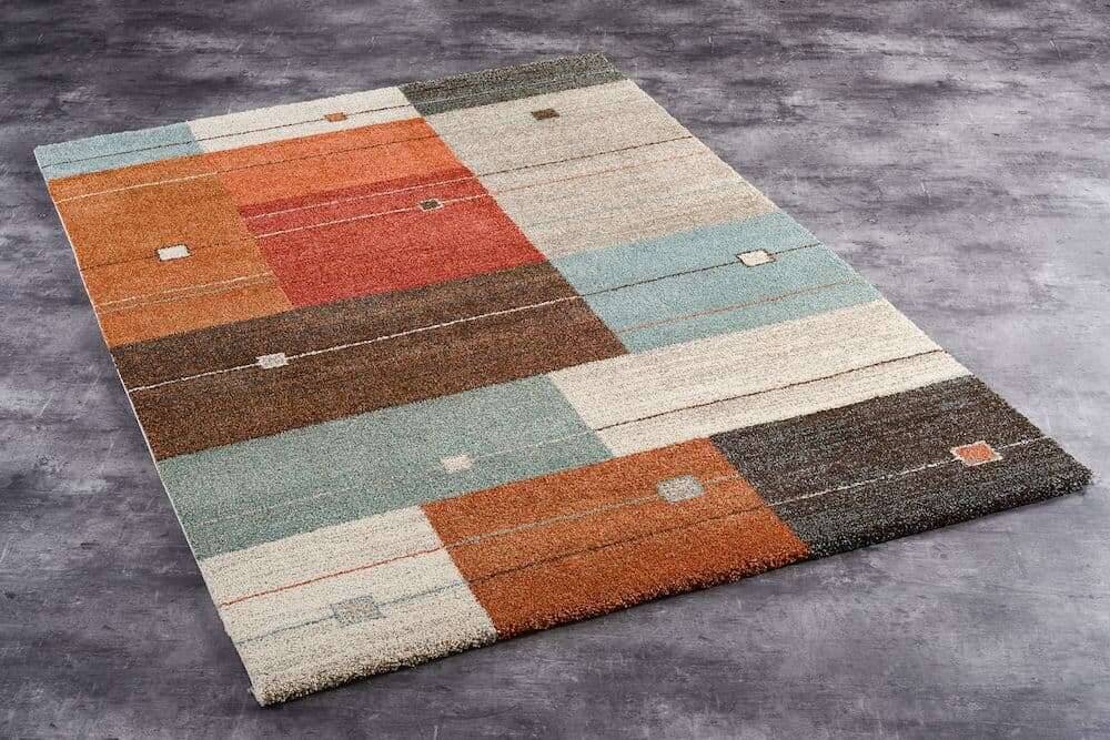 1350-567-6 Castle Modena Teppich Moderner Design Teppich Shaggy Teppich