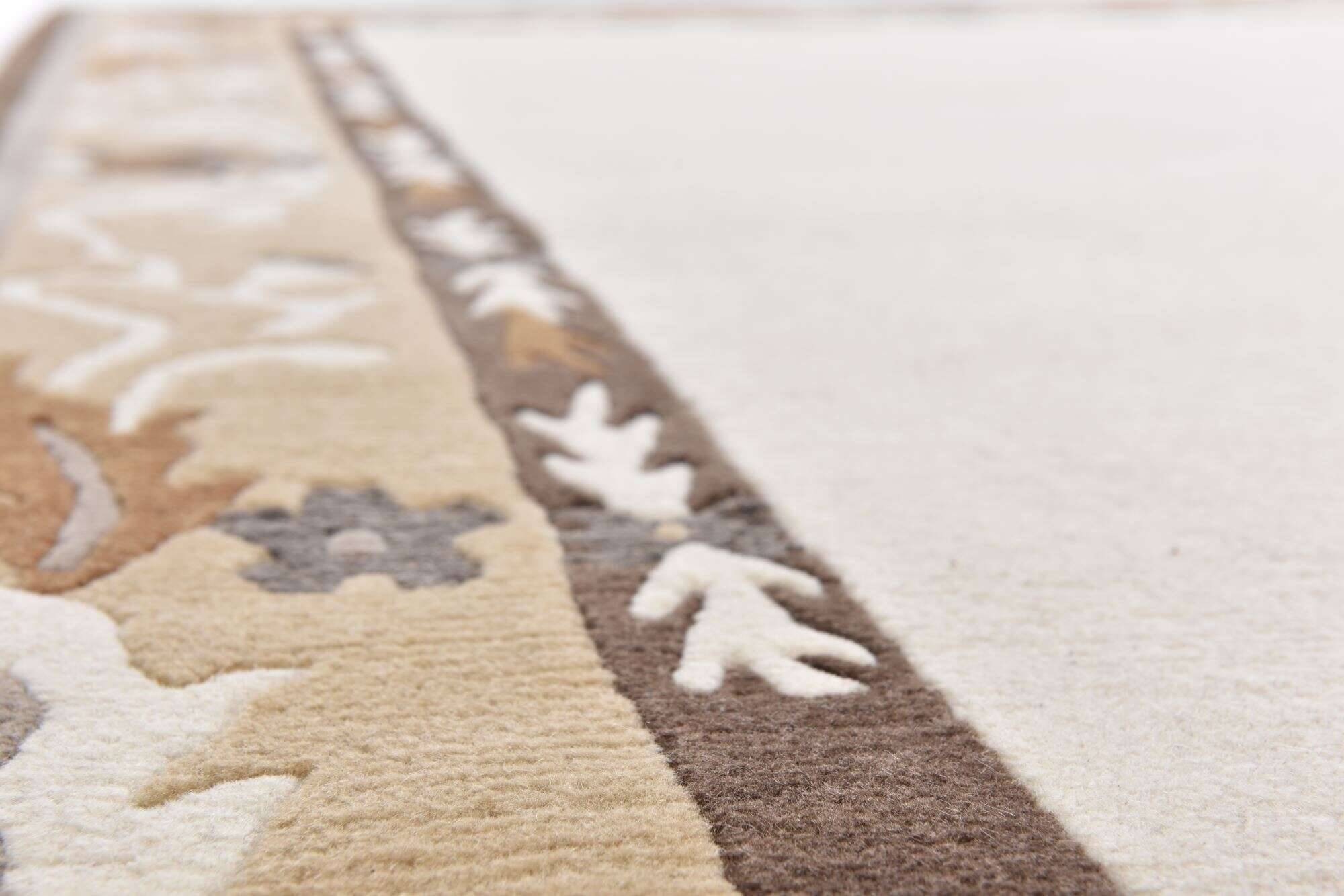 gurkhaseta_mk85_489lightbrown_110595_3 Tibet Teppich Nepal Gurkha Seta im Wunschmaß