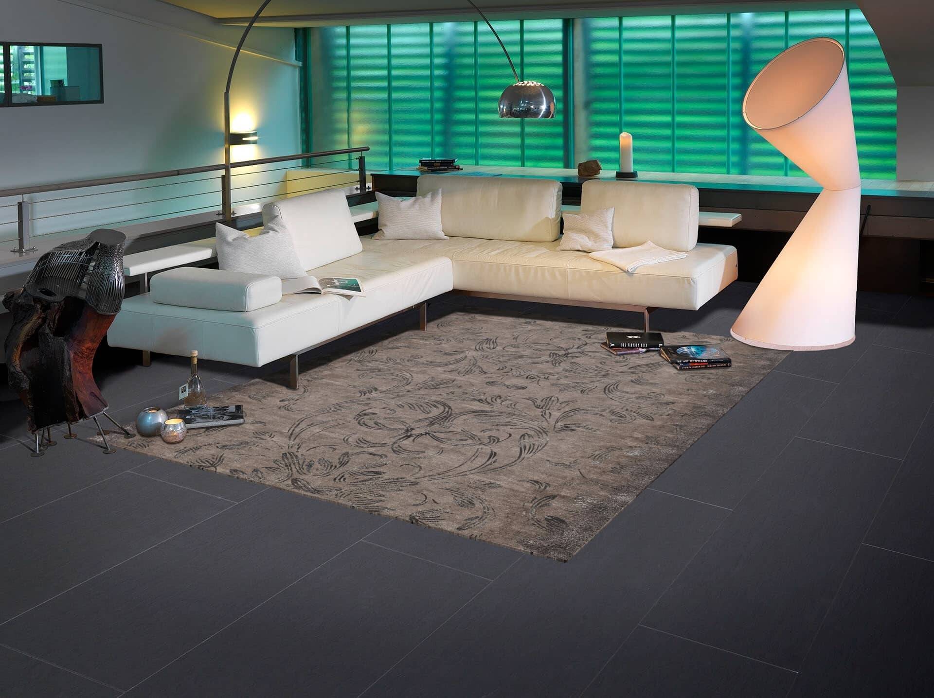 Makalu Nepal Teppich Century M193 Handgetuftet im Wunschmaß Makalu Nepal Teppich Century M193 Handgetuftet im Wunschmaß