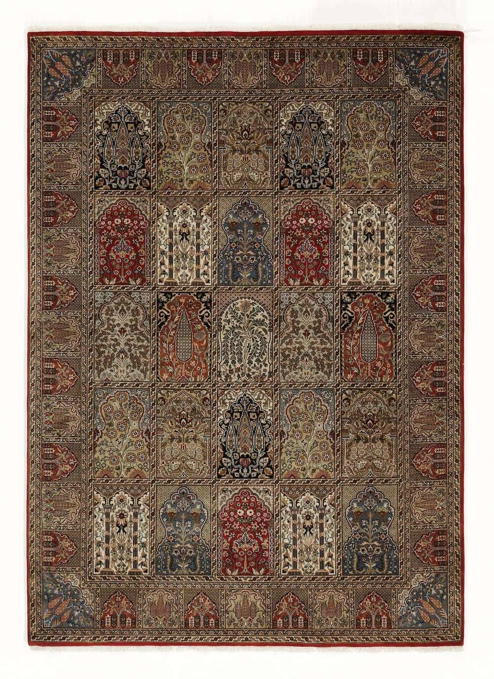 BKSON-932-2 SONAM BAKHTYARI Orientteppich Handgeknüpft Wolle und Seide
