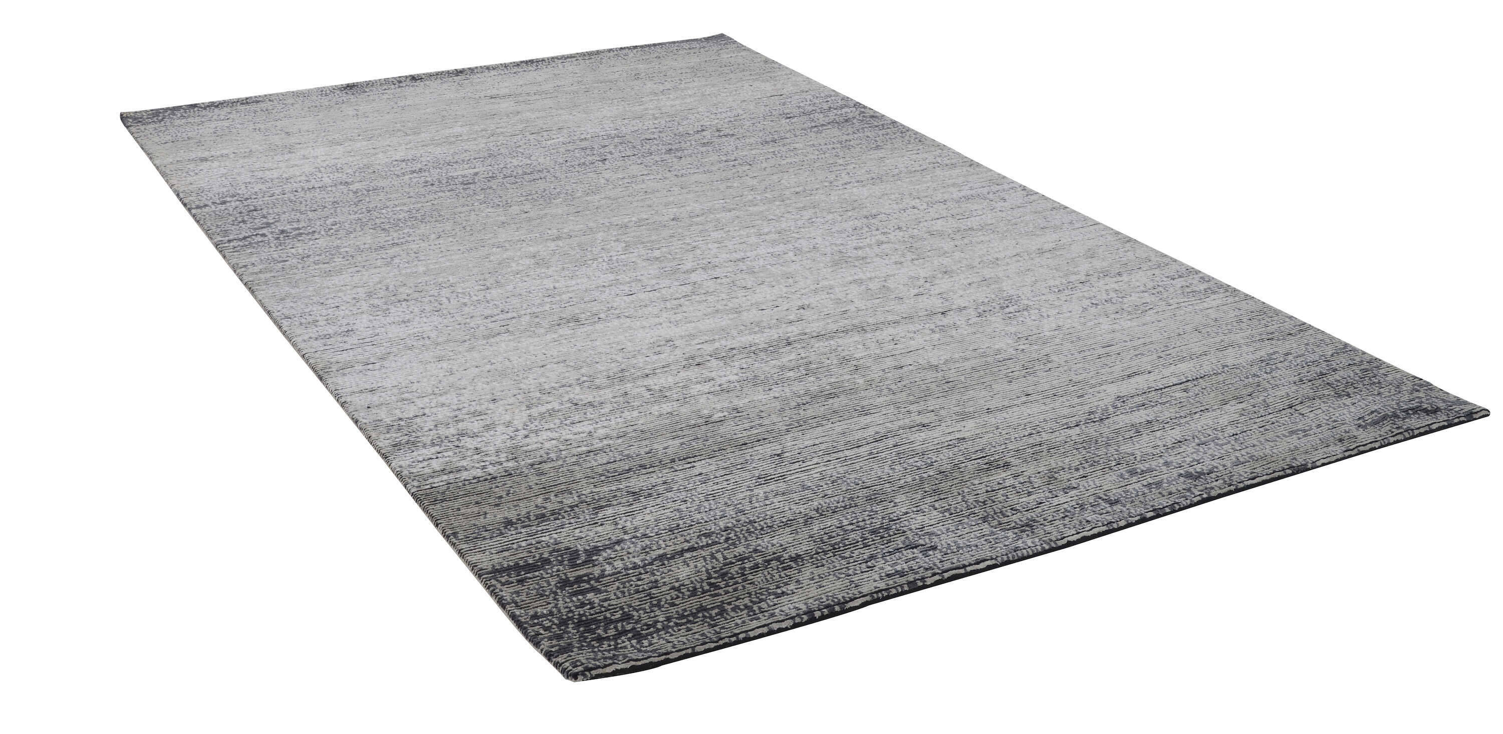 RibeyeSilk60_C750_650grey_2v6Ko0GCztdPyd Rib Eye Silk 60 Design C750 Nepal Teppich Handgeknüpft
