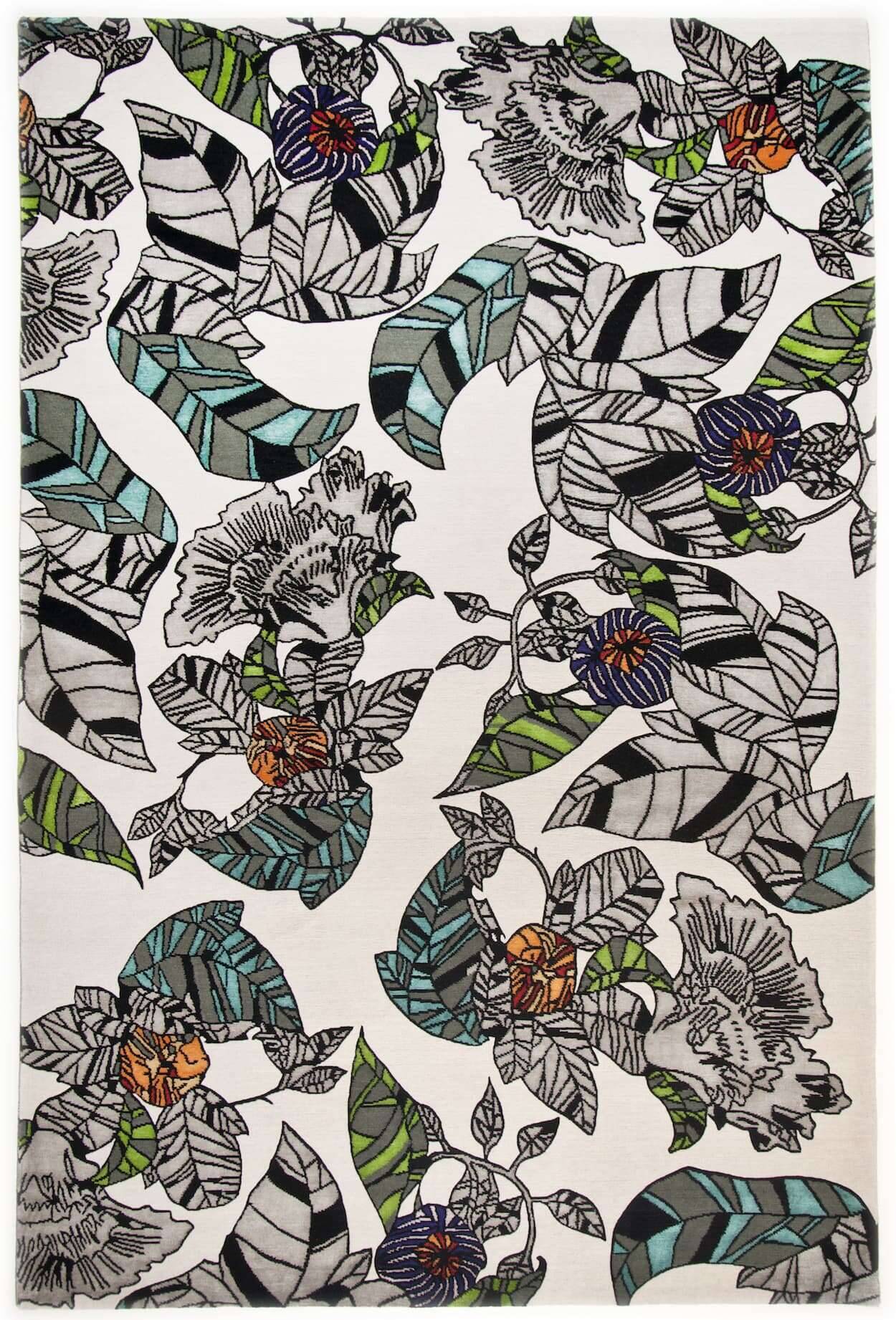 JabuSIlk30_C2898_x376_70-Wool-30-Silk_202x306_1 Teppich Nepal Jabu-Silk 30 Handgeknüpft 202x306 cm C2898