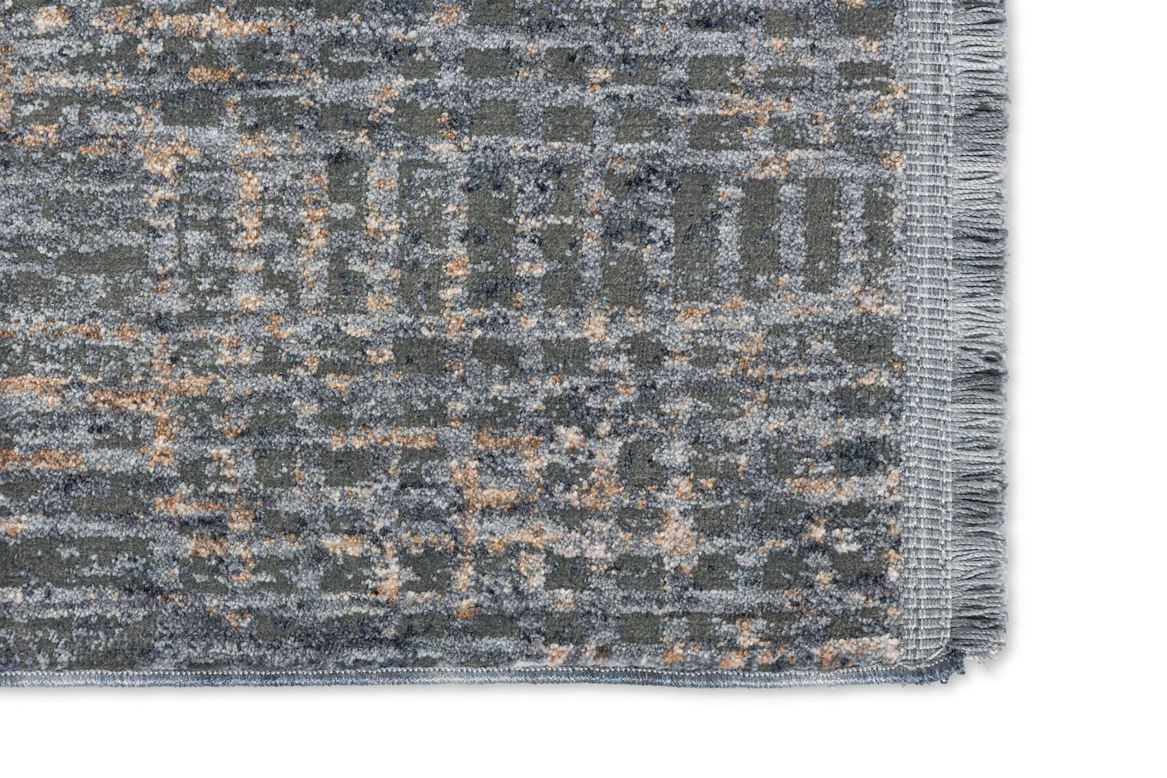 W6635_214_020_Ana_Detail Moderner Vintage Teppich Sarezzo 6635-214-020 Flachgewebe