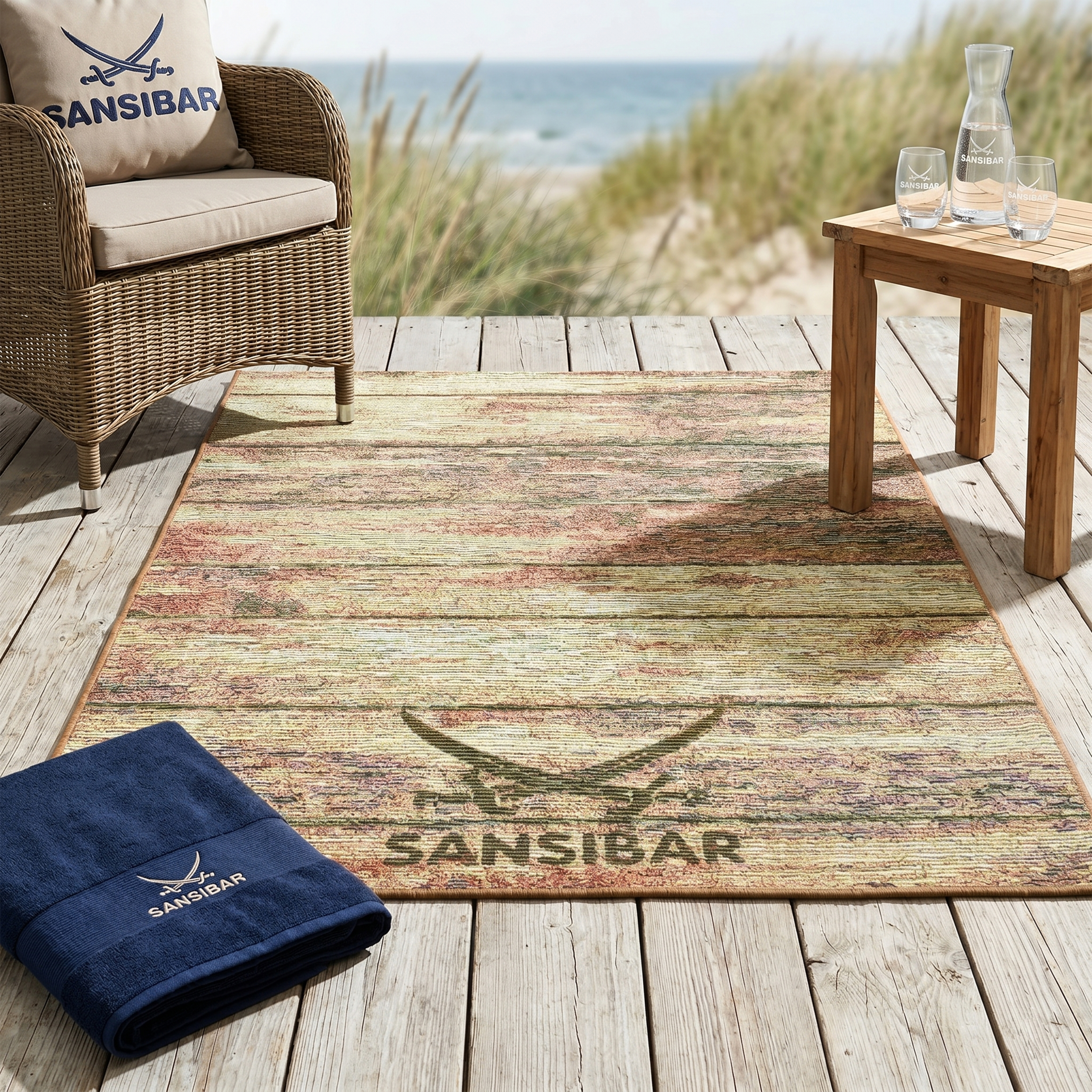 Sansibar Home Outdoor Teppich Rantum Beach