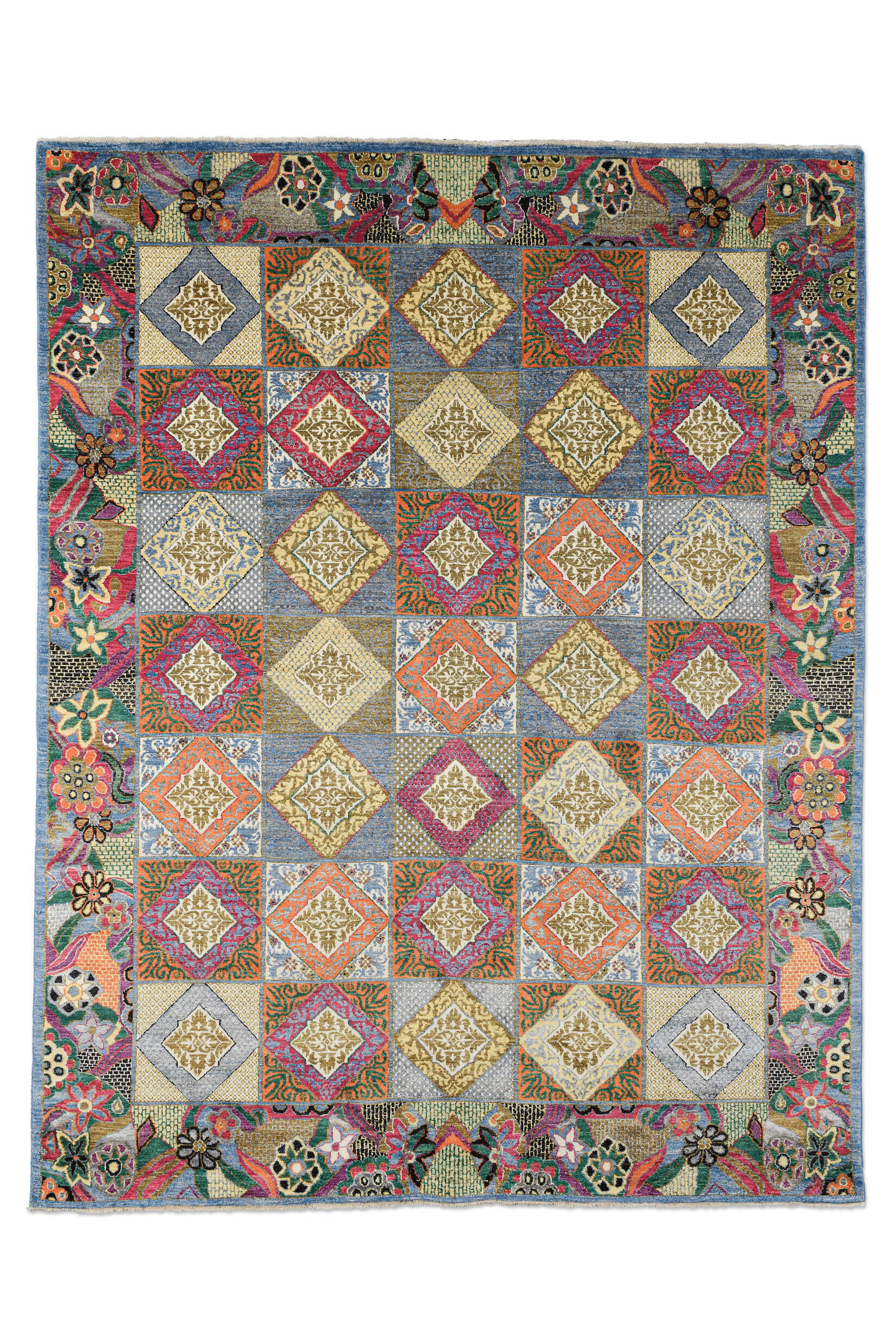 Kandashah_SSR2021057_800multicolor_429036_1 Kandashah Orient Design-Teppich ca: 245 x 311 cm