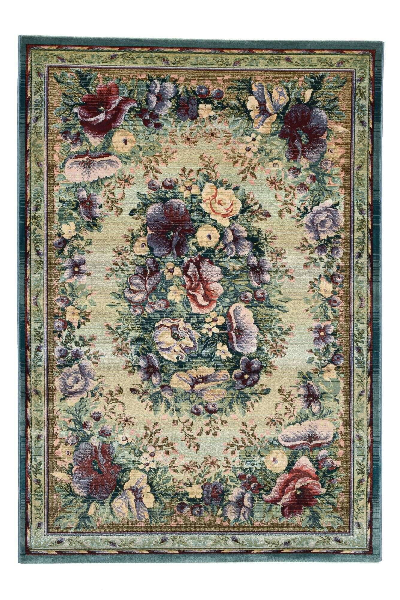 gabiro_0072_800multicolor_300016_1 Teppich Modern Gabiro 0072 Garten Eden Theko Blumen