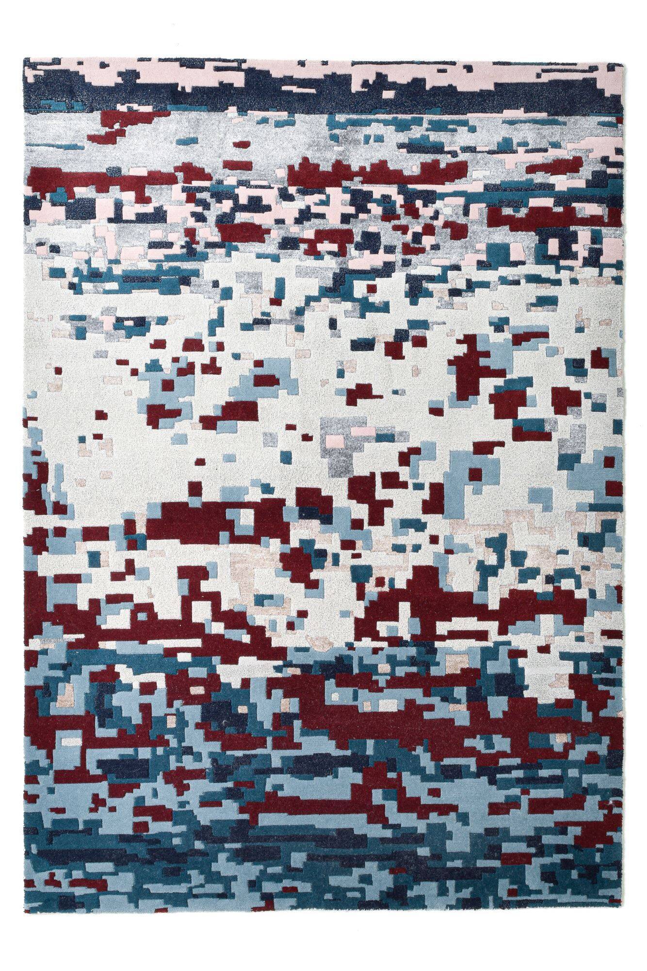 Moderner Designteppich Maringa 160x230cm Handgeknüpft 