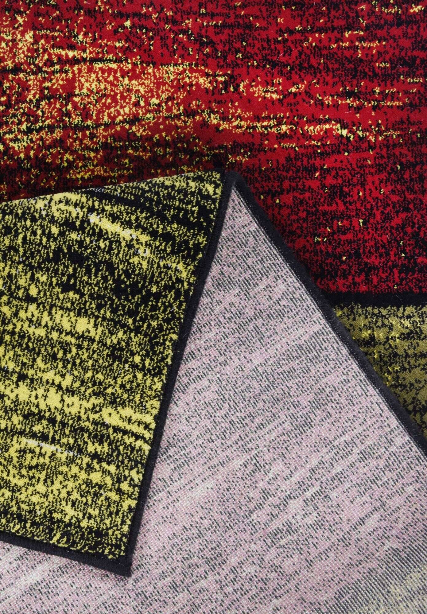 GALERIE_618_800MULTICOLOR_415570_9 Design Teppich Galerie 618 Schurwolle Natur Teppich