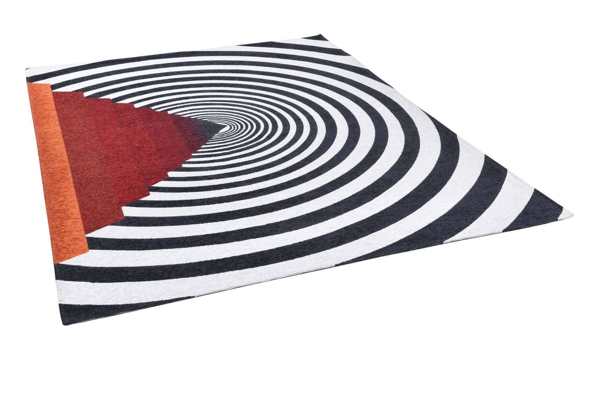 Cosima_GF-117_203RedMulti_426868_2 Cosima GF-117 Teppich Flachgewebe Modernes Design