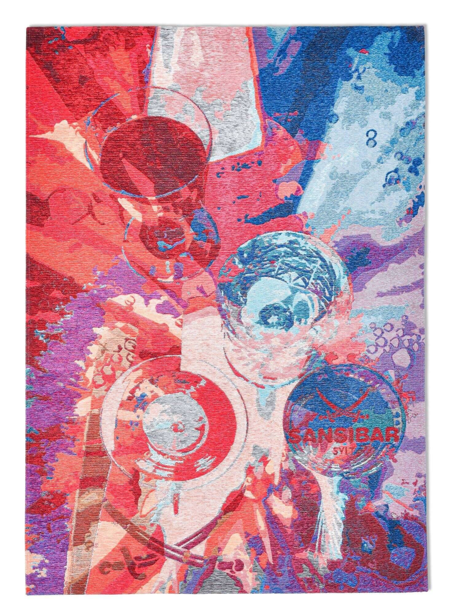 keitum_sa-008_800multi_429127_1 Sansibar Flachgewebe Design Teppich Keitum