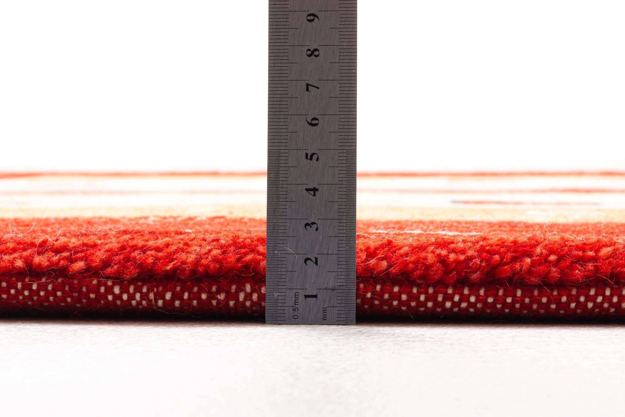 flair_zo-2001-17_200red_408707_5 Gabbeh Teppich 160x230cm Flair Handgeknüpft Schurwolle Bunt