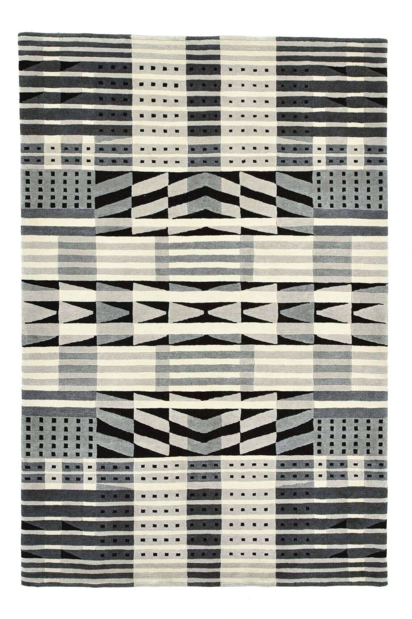 baktapur_bt2654_650grey_415640_1 Baktapur Elegance Nepal Teppich Handgeknüpft Wunschmaß