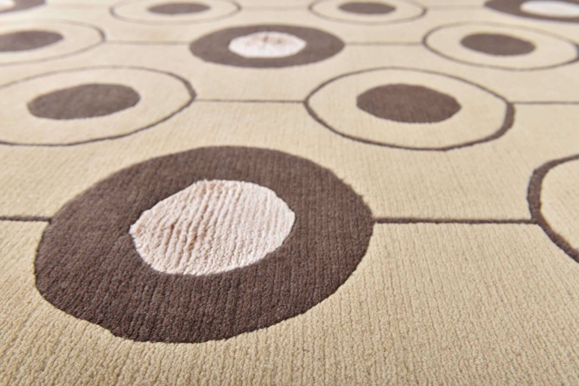 gurkha_mc11_553beigemulti_411053_3 Nepal Teppich 160x229 cm Gurkha MC11 Schurwolle Wunschmaß