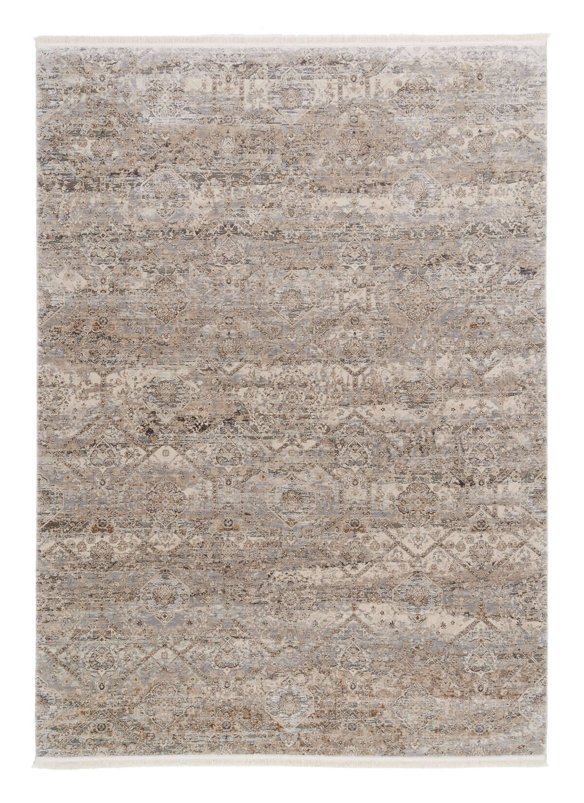 F2602-335-2 Designteppich 160x230 cm beige Nova 2602 Teppich Modern